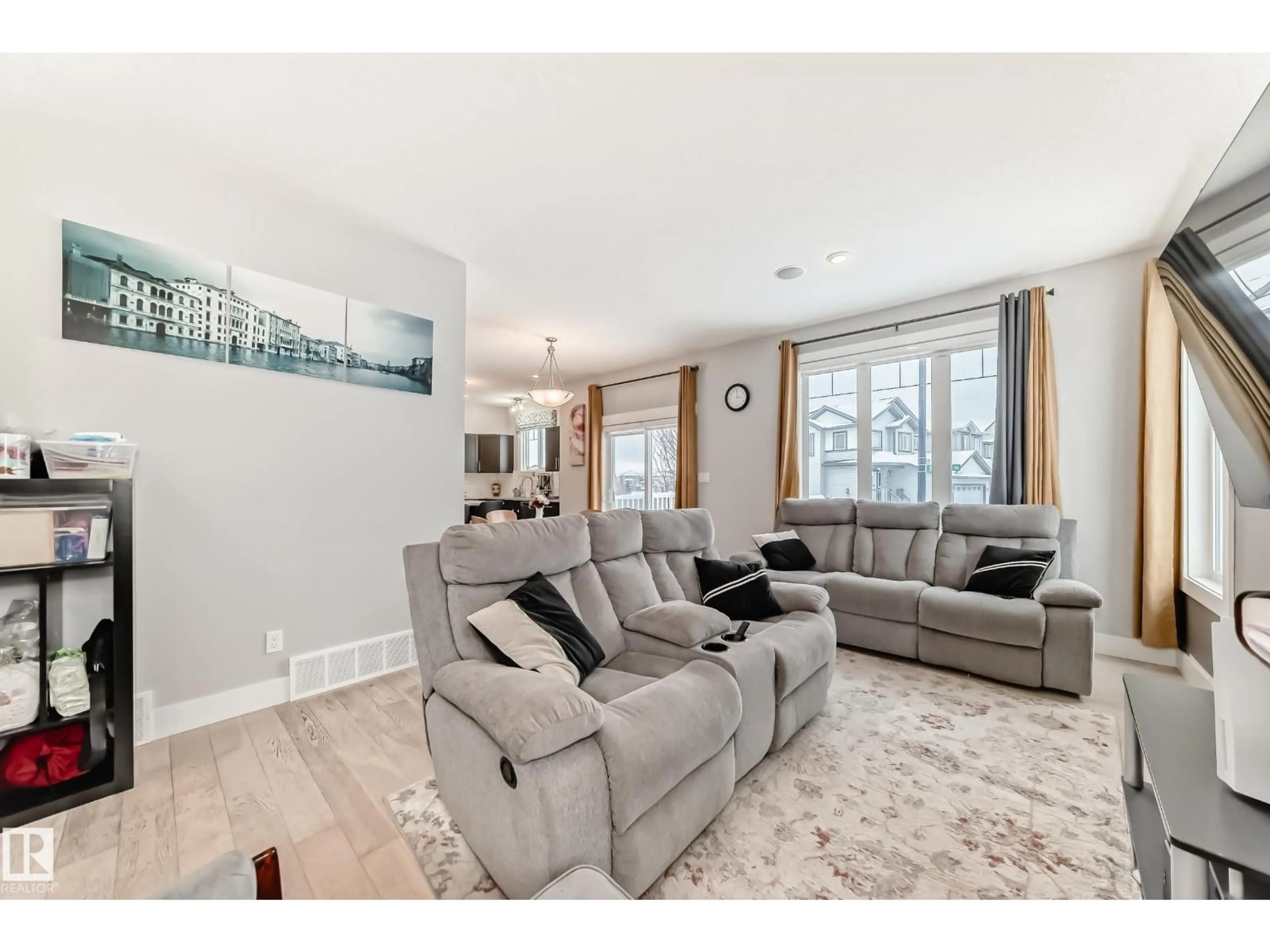 Living room with furniture, unknown for #41 - 4835 WRIGHT DR, Edmonton Alberta T6W3T2