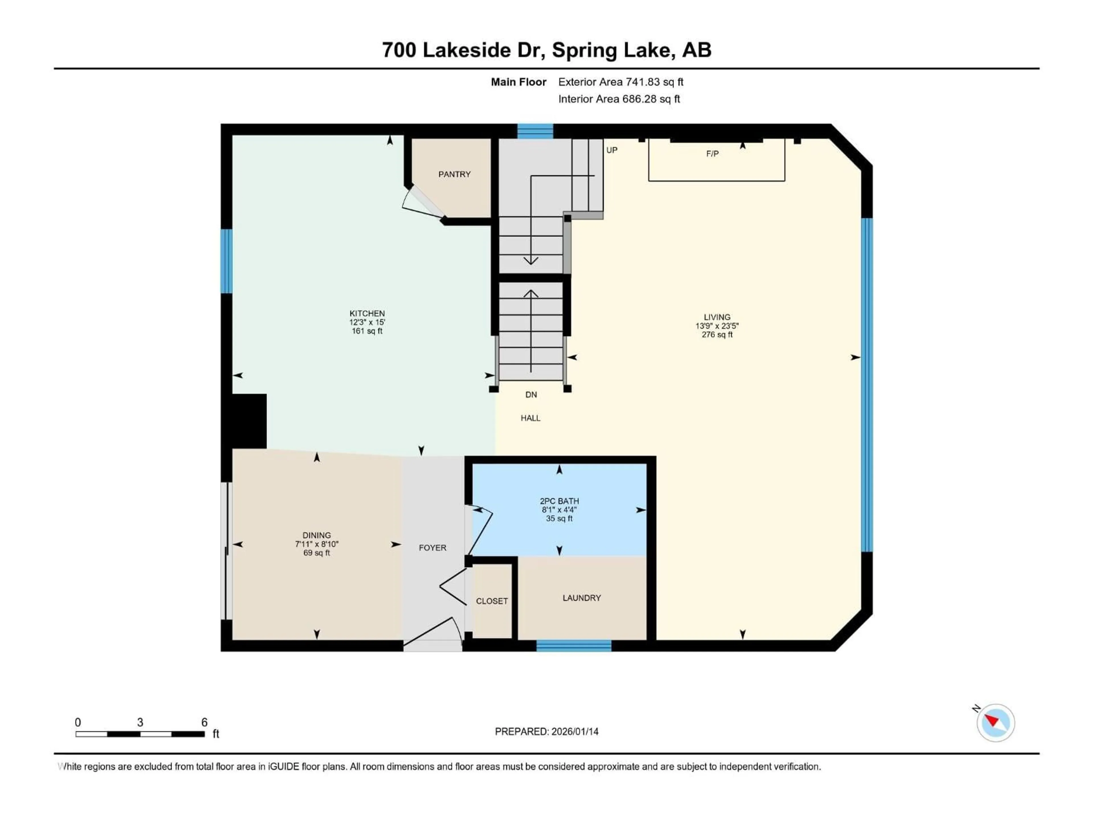 Floor plan for 700 LAKESIDE DR, Rural Parkland County Alberta T7Z2V7