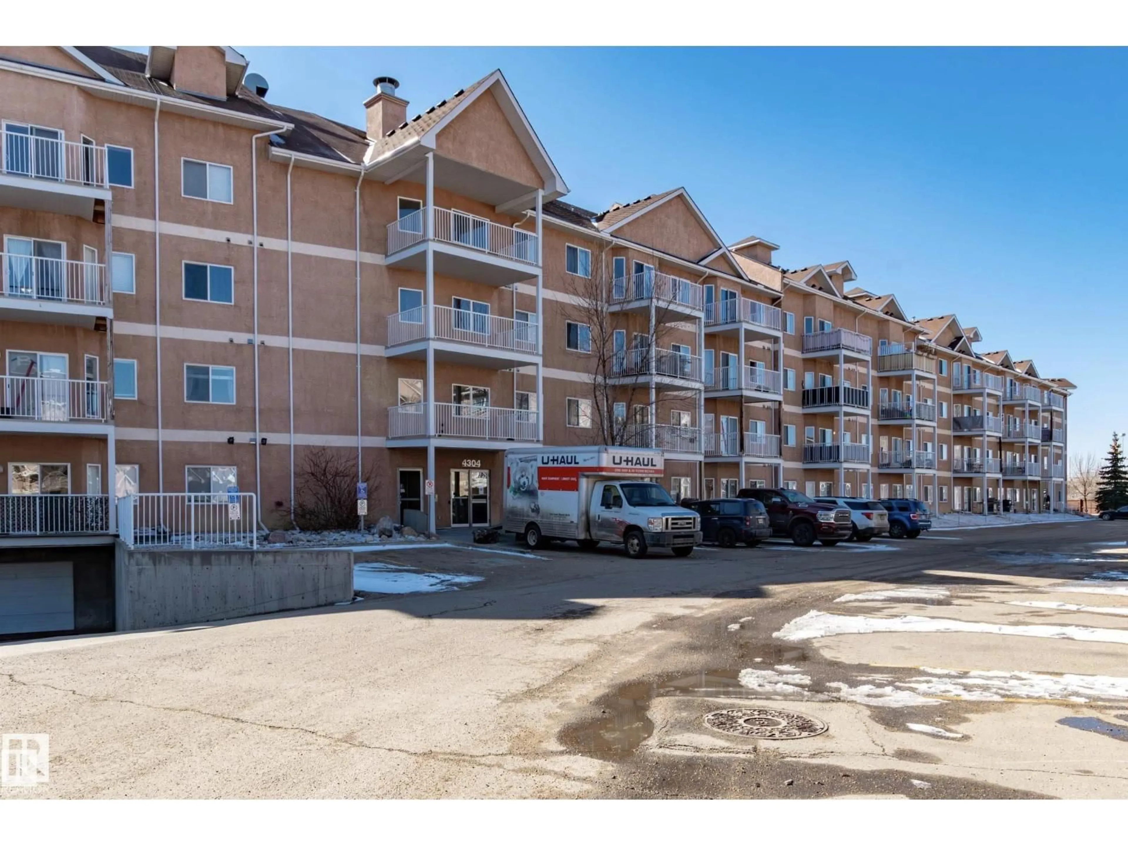 A pic from outside/outdoor area/front of a property/back of a property/a pic from drone, unknown for #214 - 4304 139 AV, Edmonton Alberta T5Y0H6