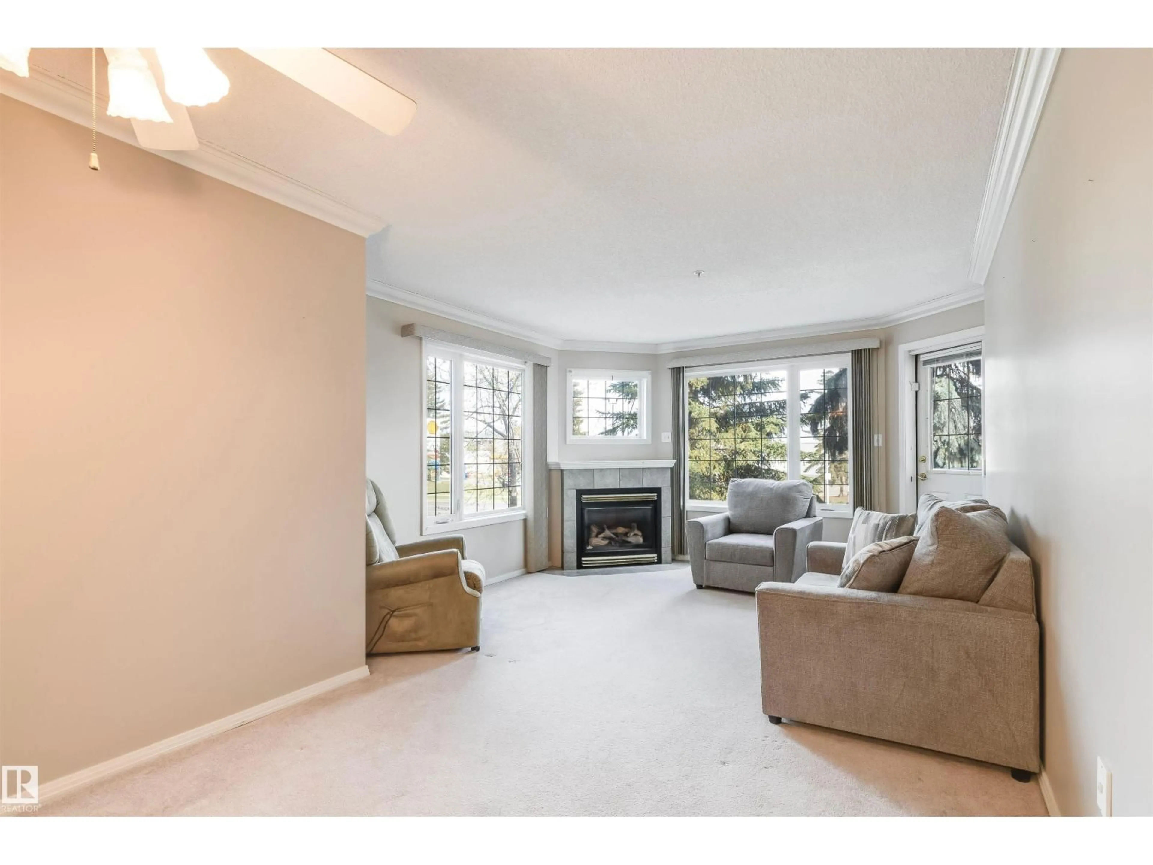 Living room with furniture, unknown for 209 - 17150 94A AV, Edmonton Alberta T5T6L7