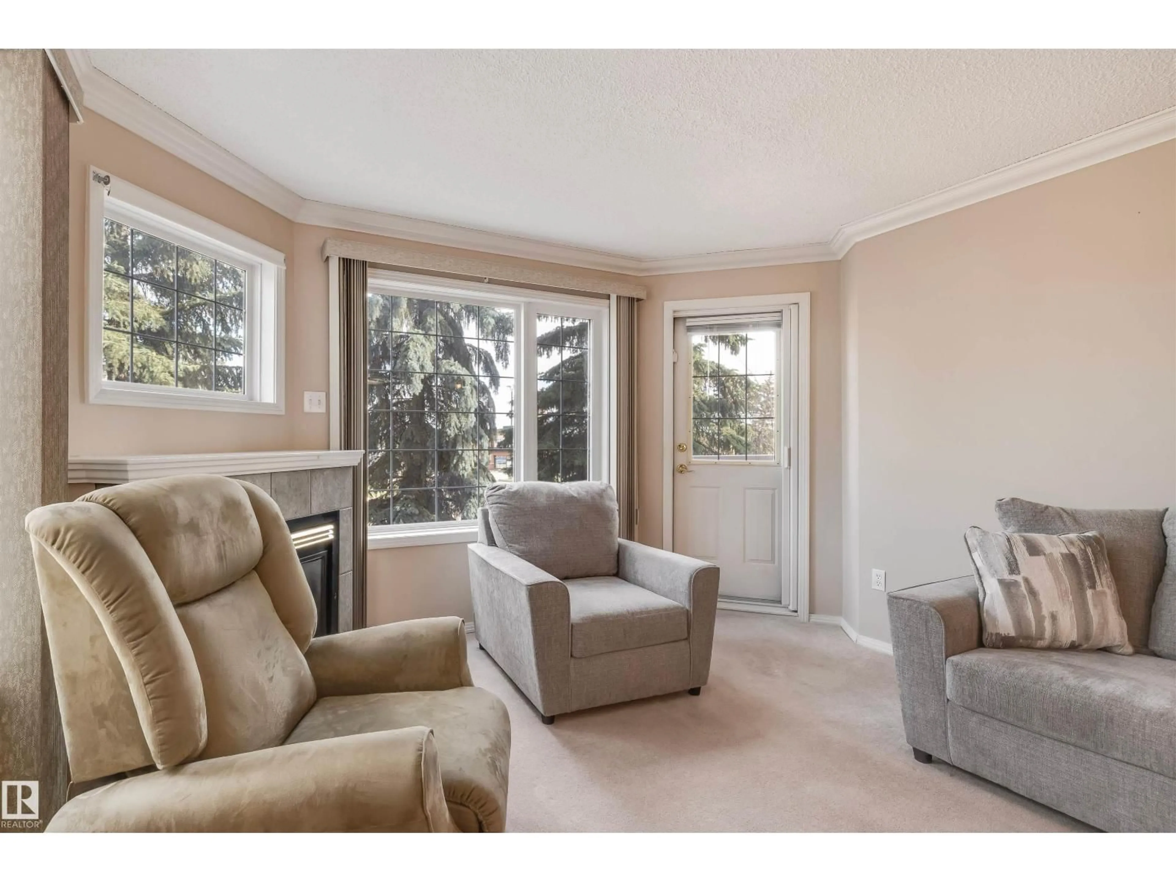 Living room with furniture, unknown for 209 - 17150 94A AV, Edmonton Alberta T5T6L7