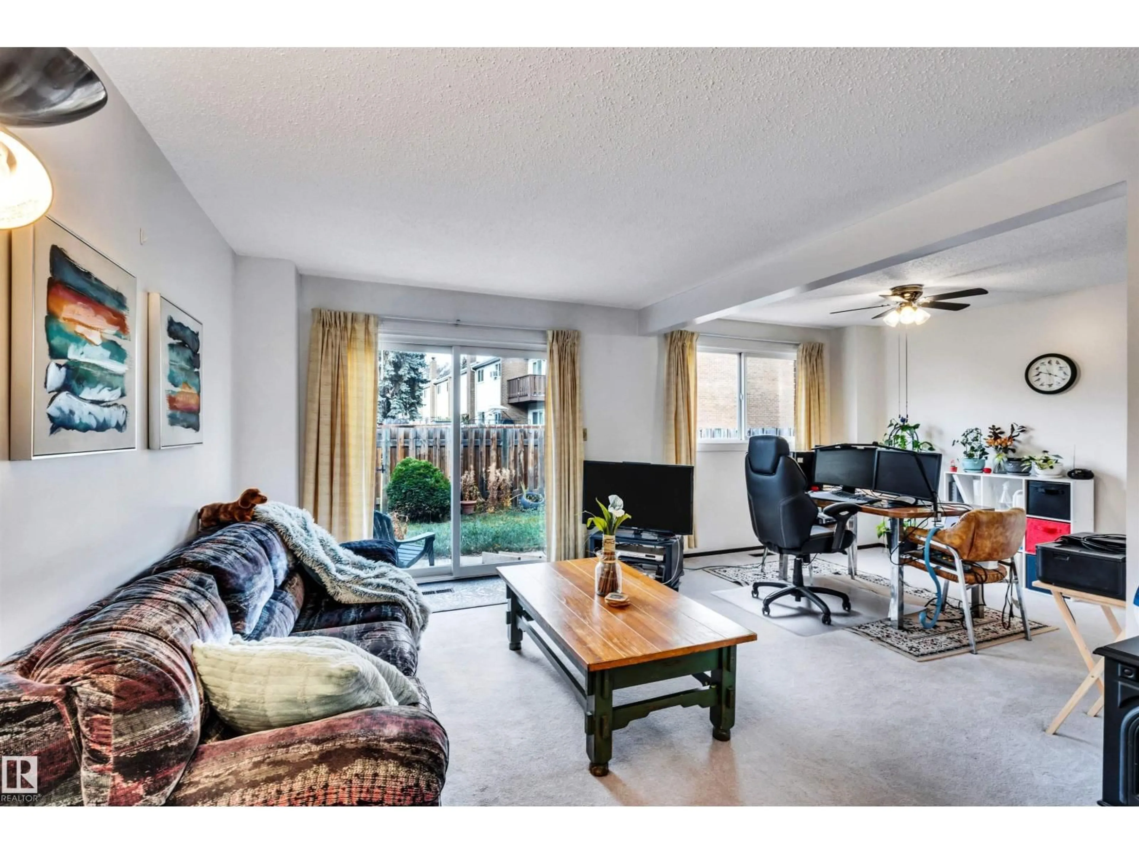 Living room with furniture, unknown for 3314 130A AV, Edmonton Alberta T5A3K3