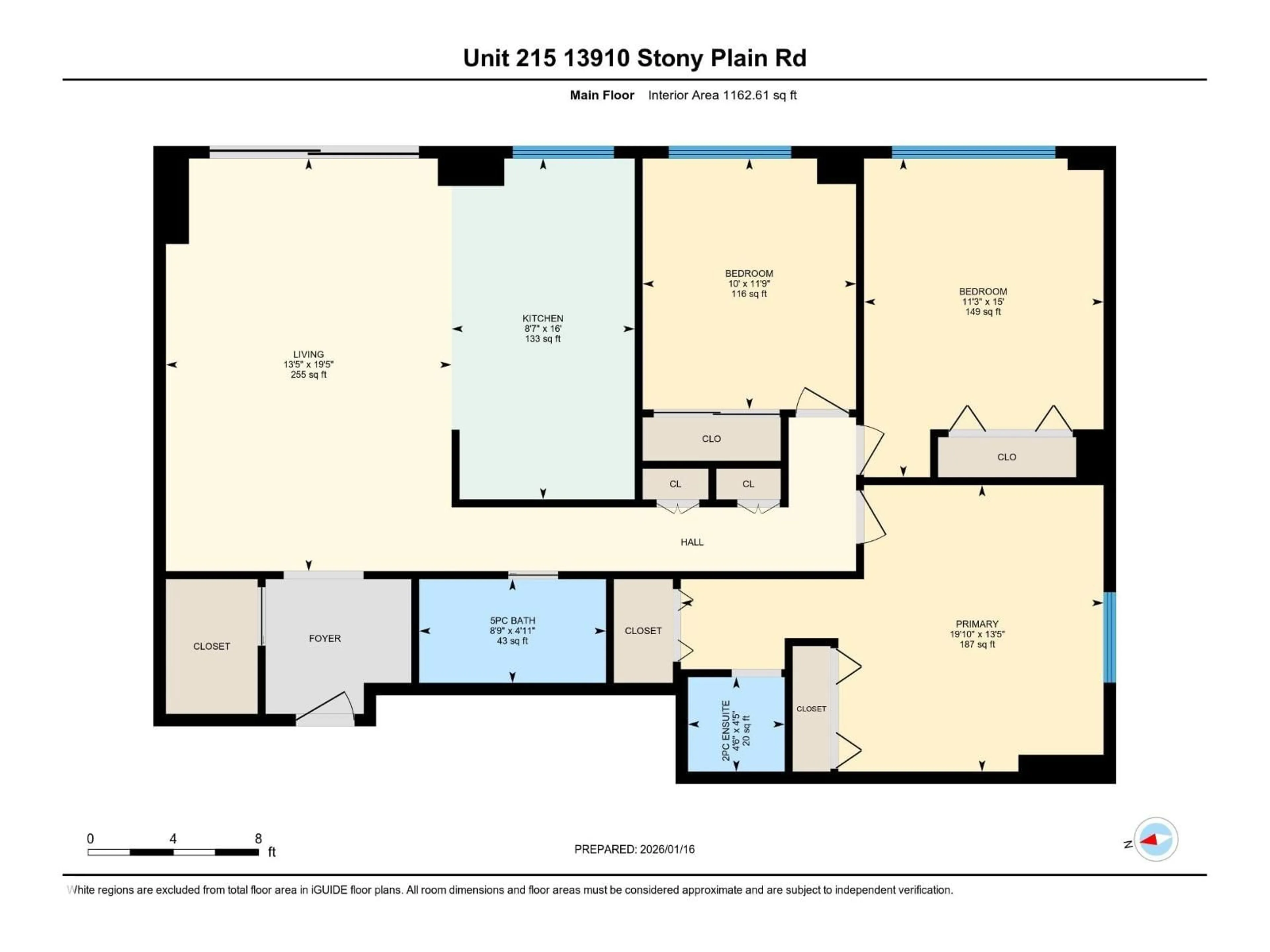 Floor plan for 13910 - 215 STONY PLAIN RD, Edmonton Alberta T5N3R2