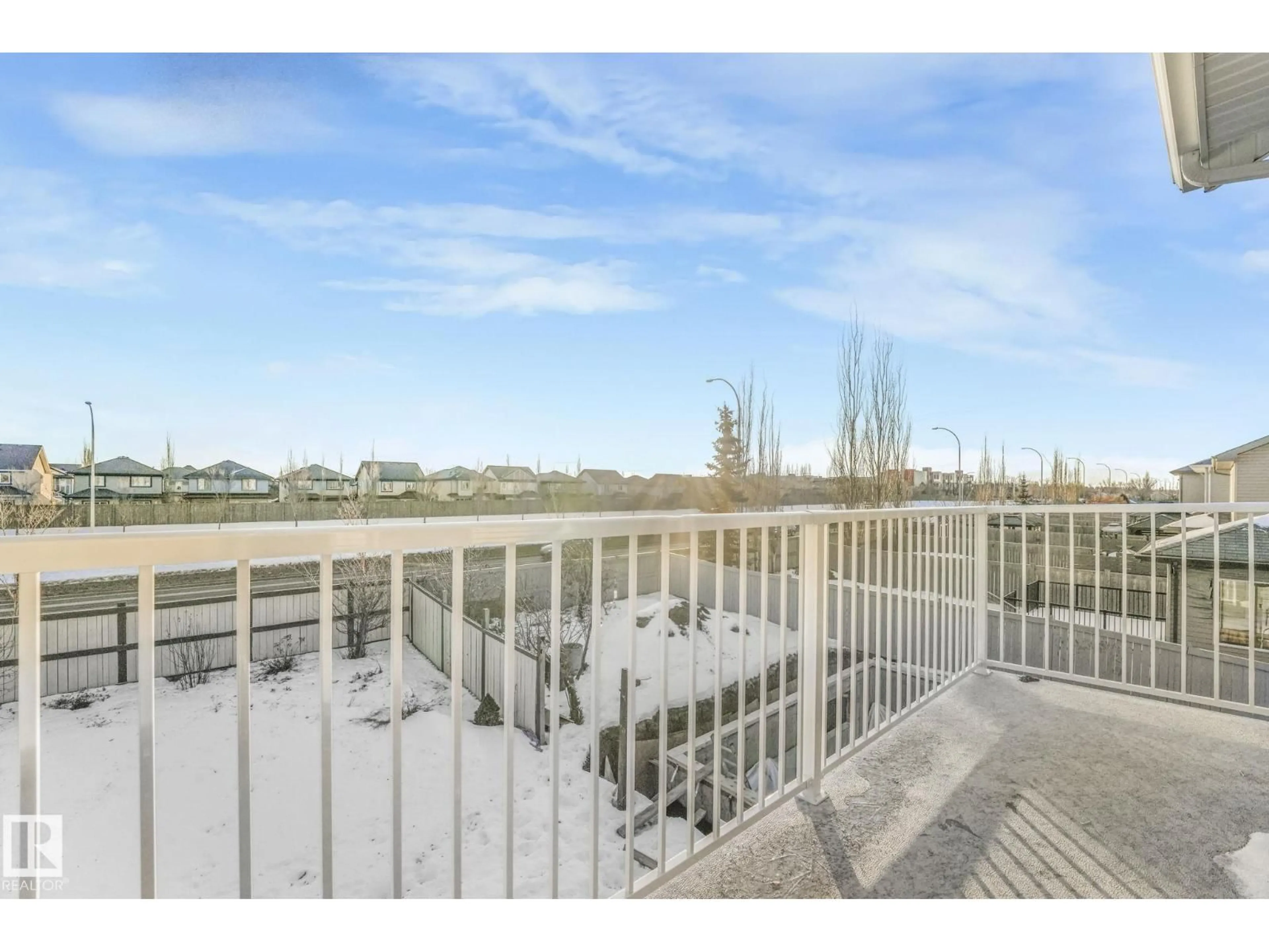 A pic from outside/outdoor area/front of a property/back of a property/a pic from drone, water/lake/river/ocean view for 519 171 ST, Edmonton Alberta T6W2A4