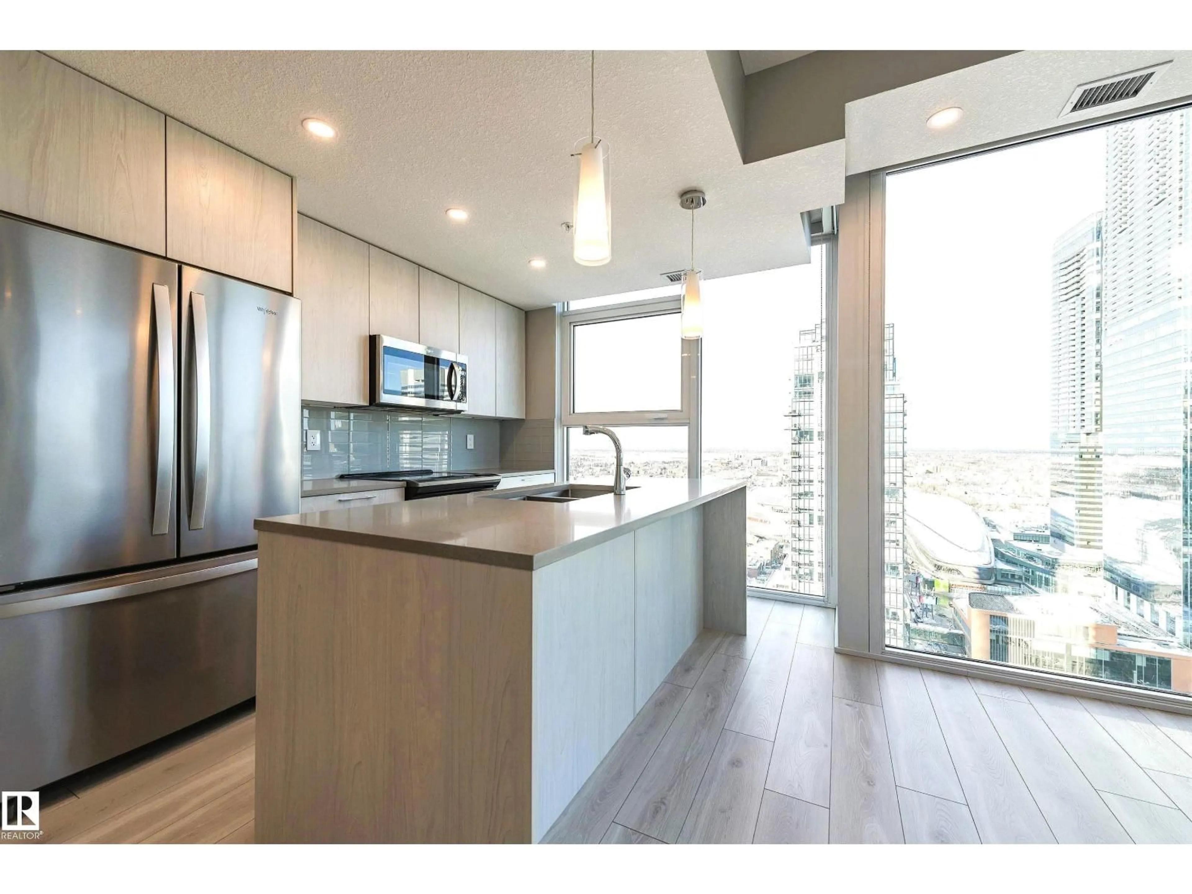 Open concept kitchen, unknown for 1703 - 10180 103 ST NW, Edmonton Alberta T8R1A9