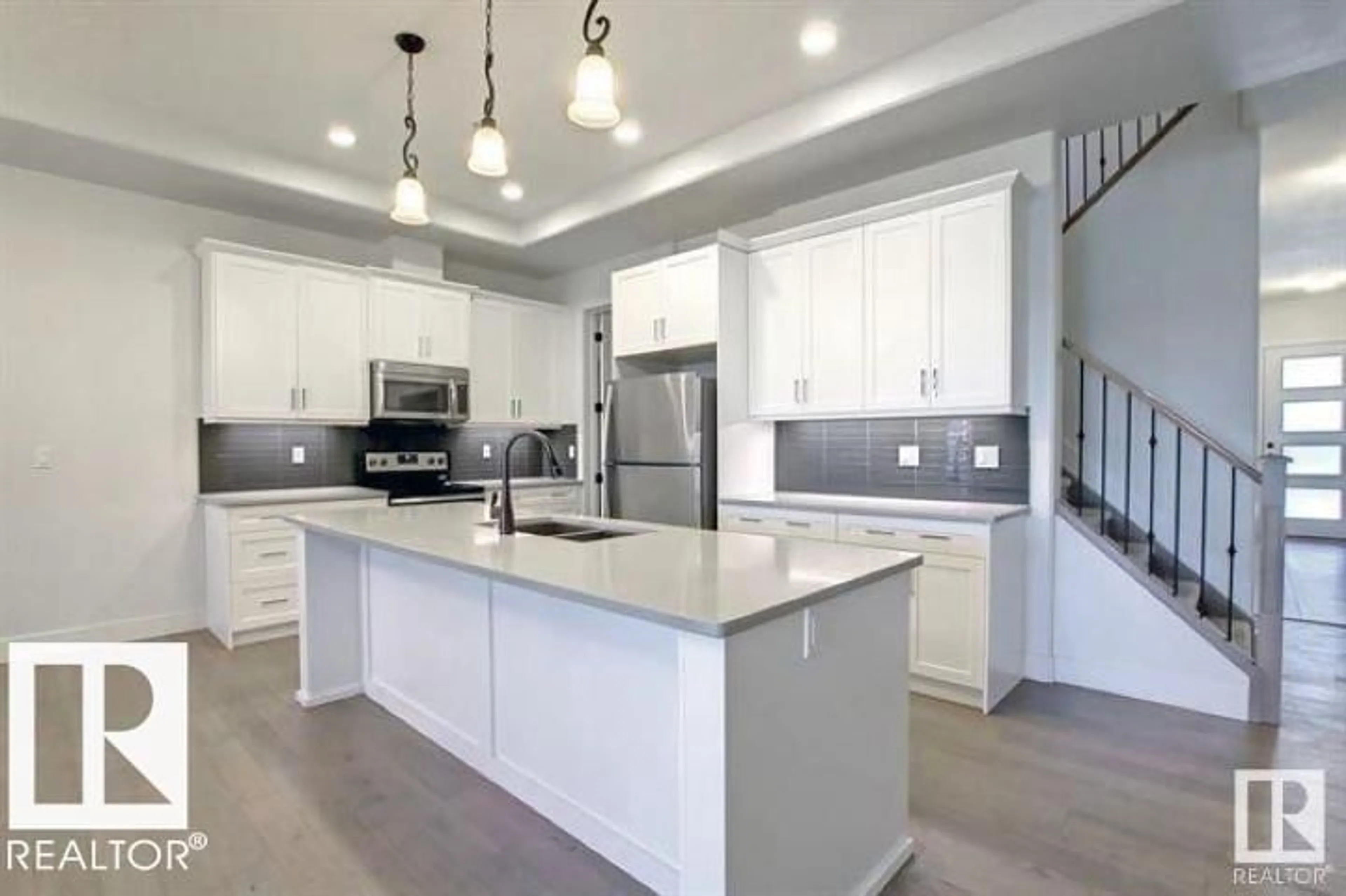 Open concept kitchen, unknown for NE - 2934 58 AV, Rural Leduc County Alberta T4X0X9