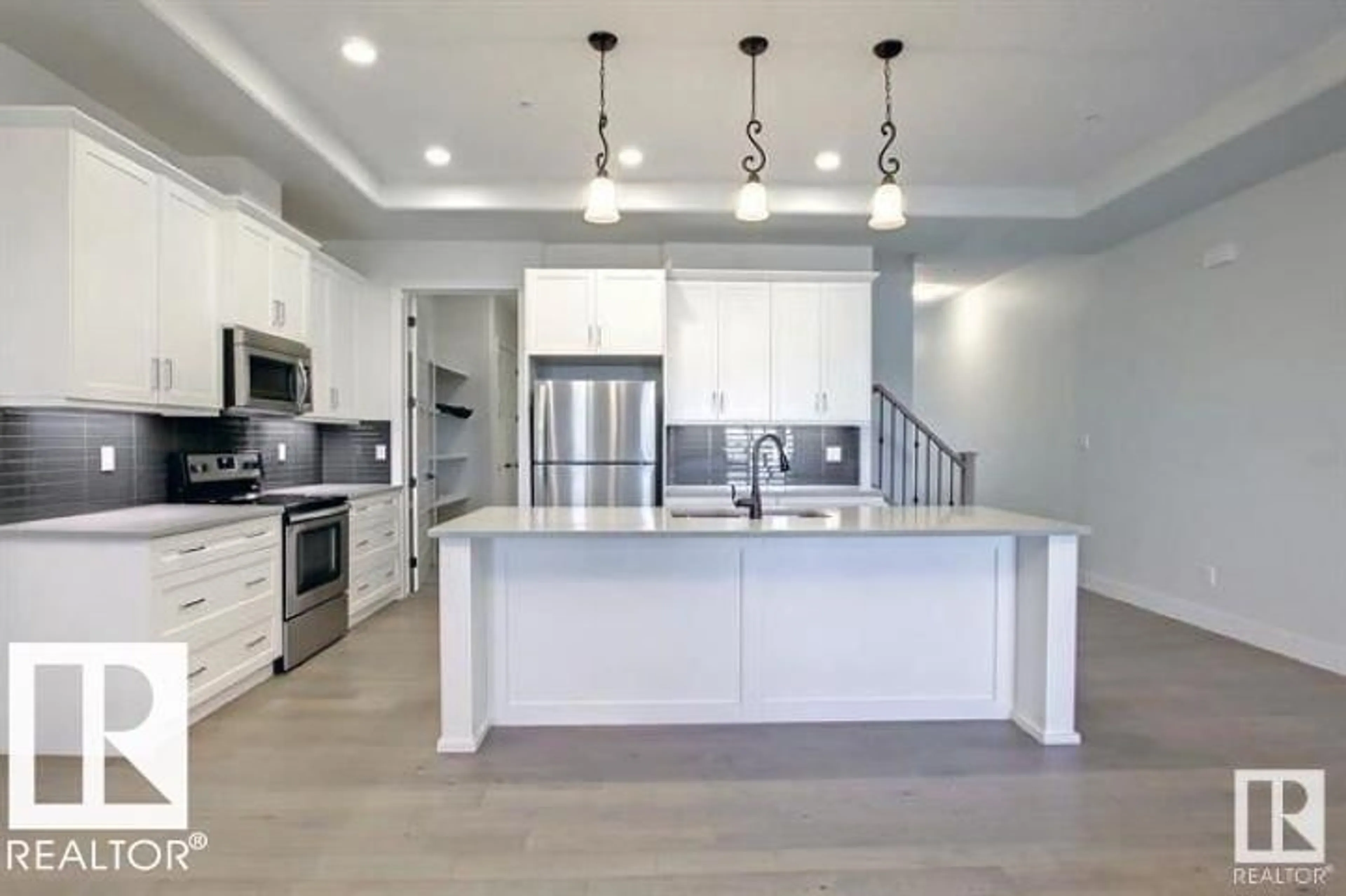 Open concept kitchen, unknown for NE - 2934 58 AV, Rural Leduc County Alberta T4X0X9