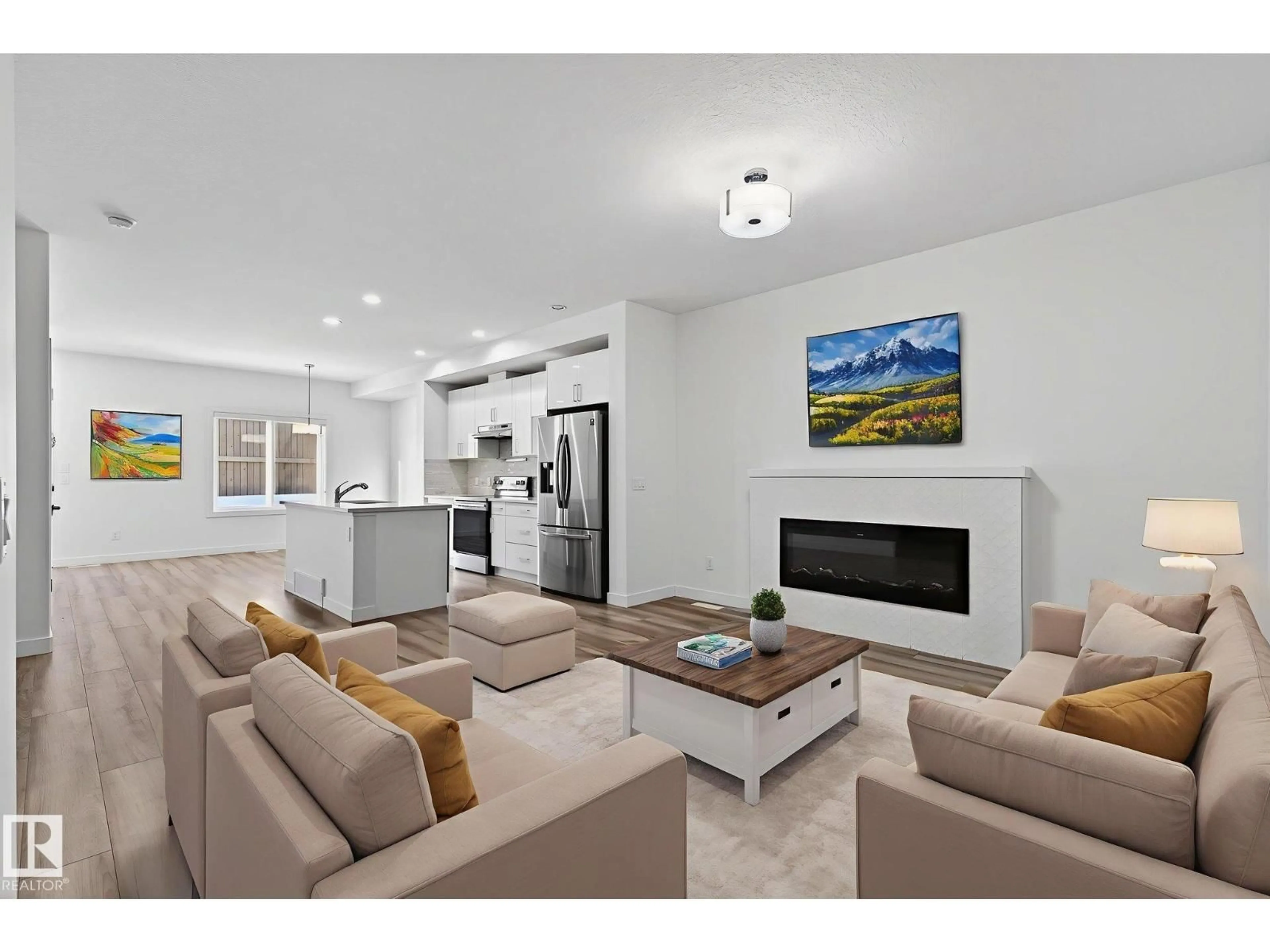 Living room with furniture, unknown for 4851 ALWOOD PT, Edmonton Alberta T6W4N1