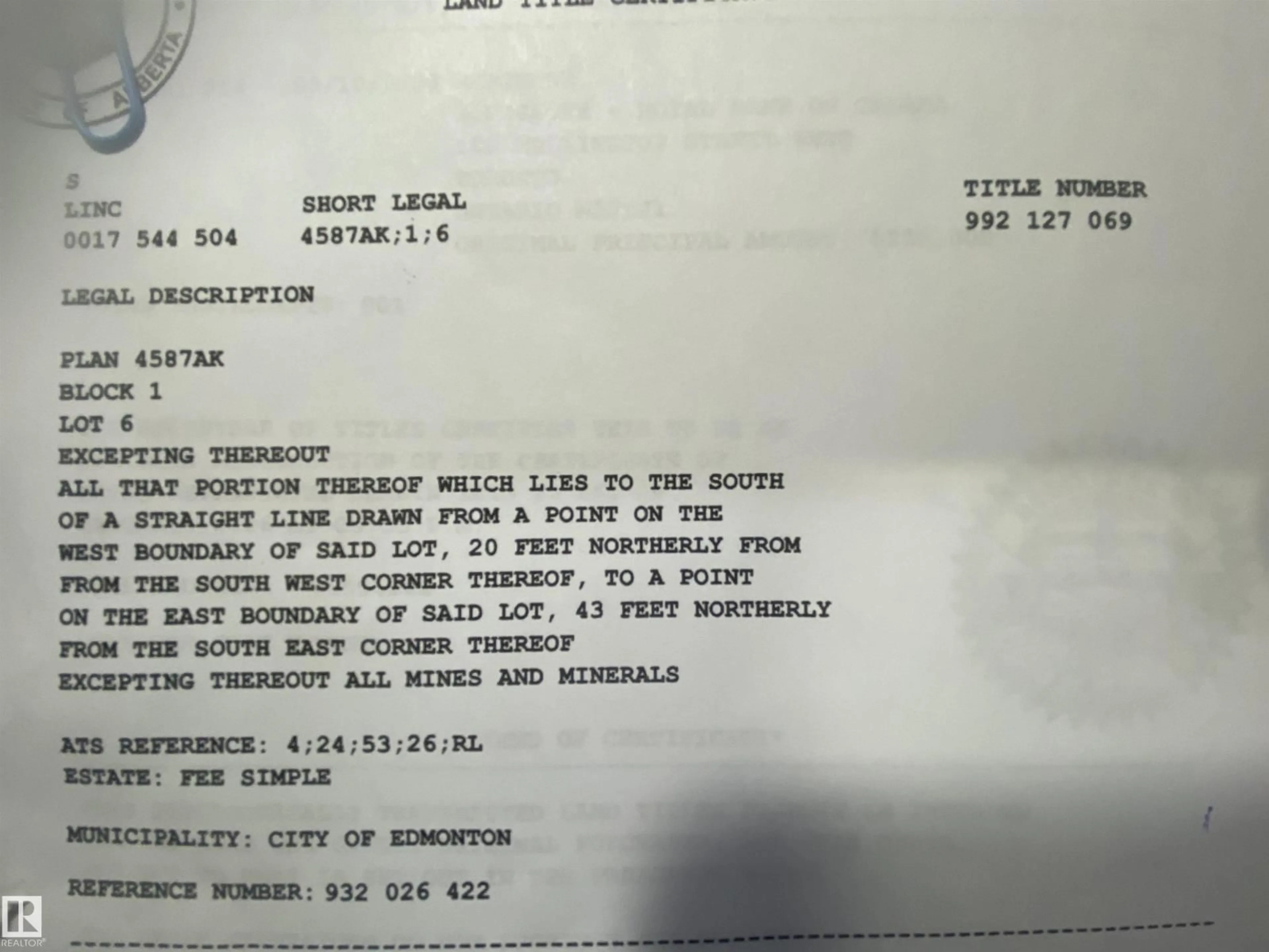 A pic of a room for NW - 7727 112S AV, Edmonton Alberta T5B0H5