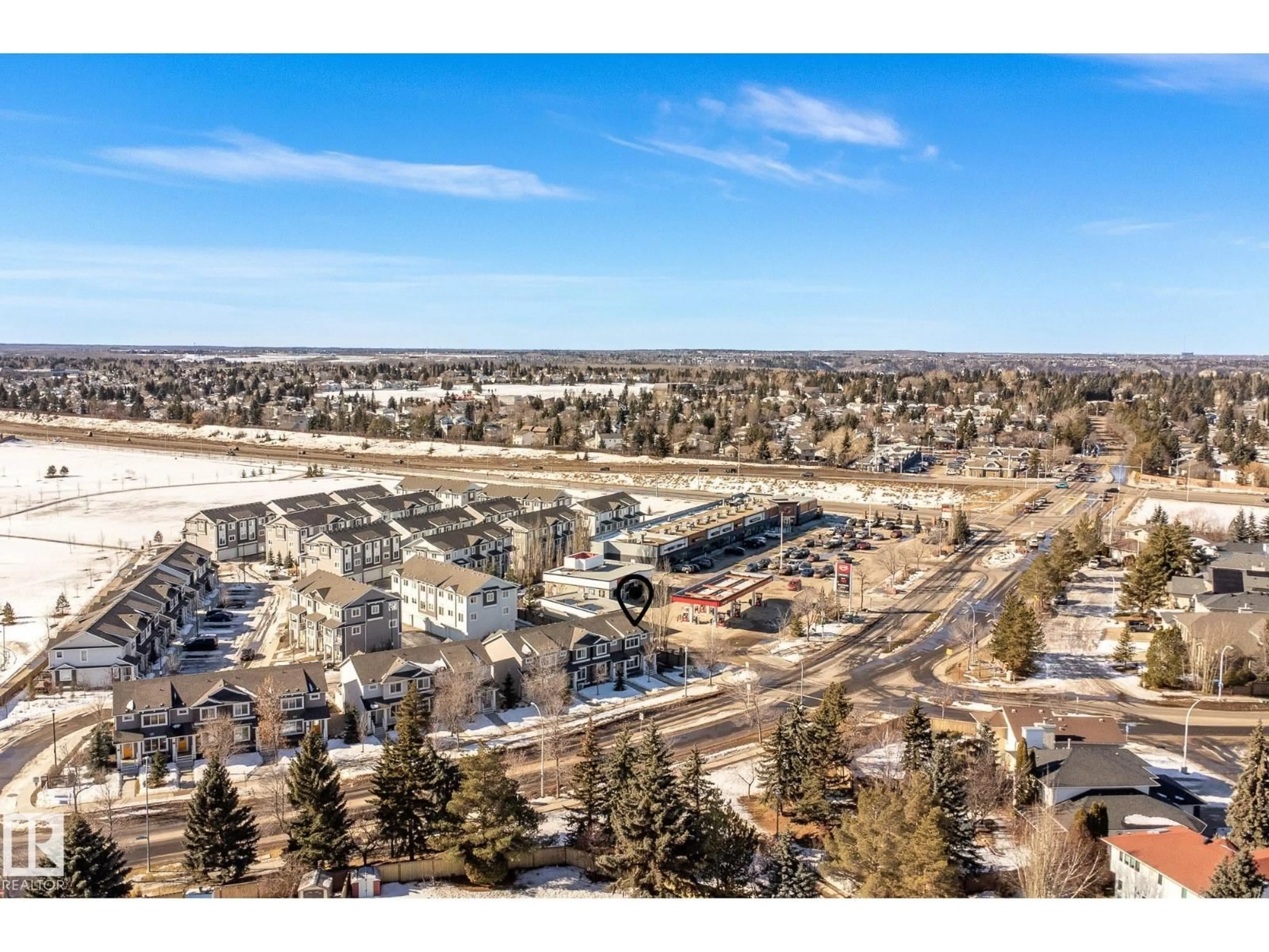 A pic from outside/outdoor area/front of a property/back of a property/a pic from drone, unknown for #76 - 330 BULYEA RD, Edmonton Alberta T6R0W8