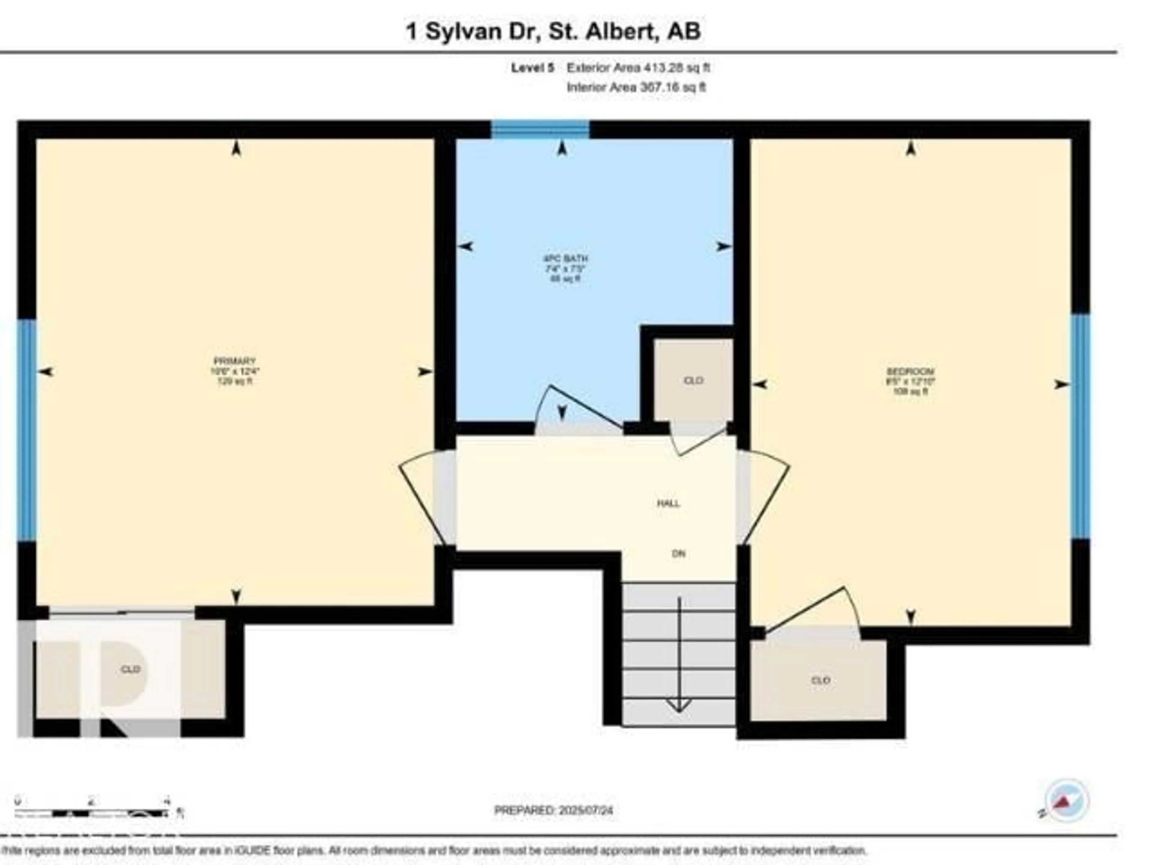 Floor plan for 1 SYLVAN DR, St. Albert Alberta T8N0G7