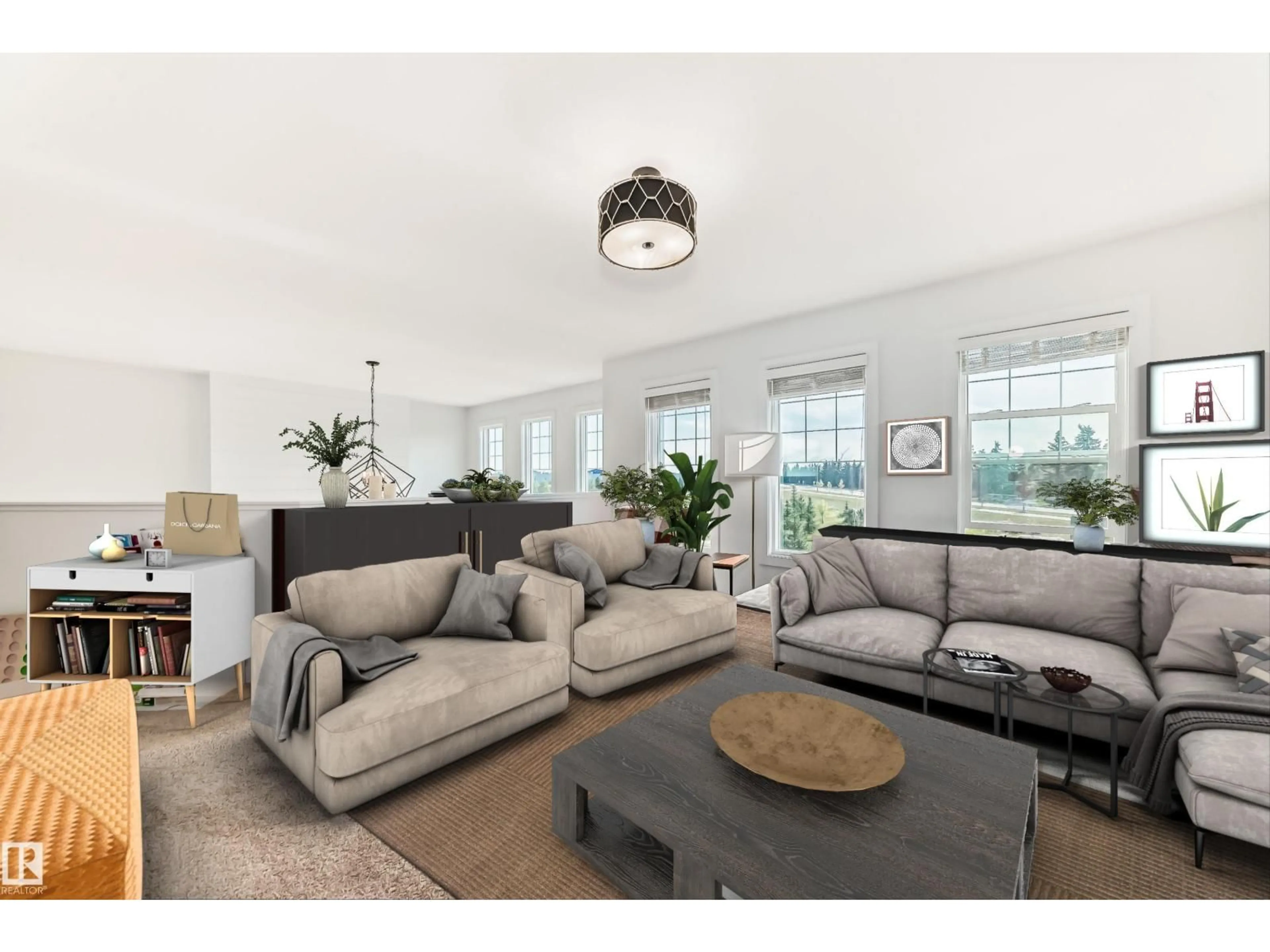 Living room with furniture, unknown for 71 JAMISON CR, St. Albert Alberta T8N7V3