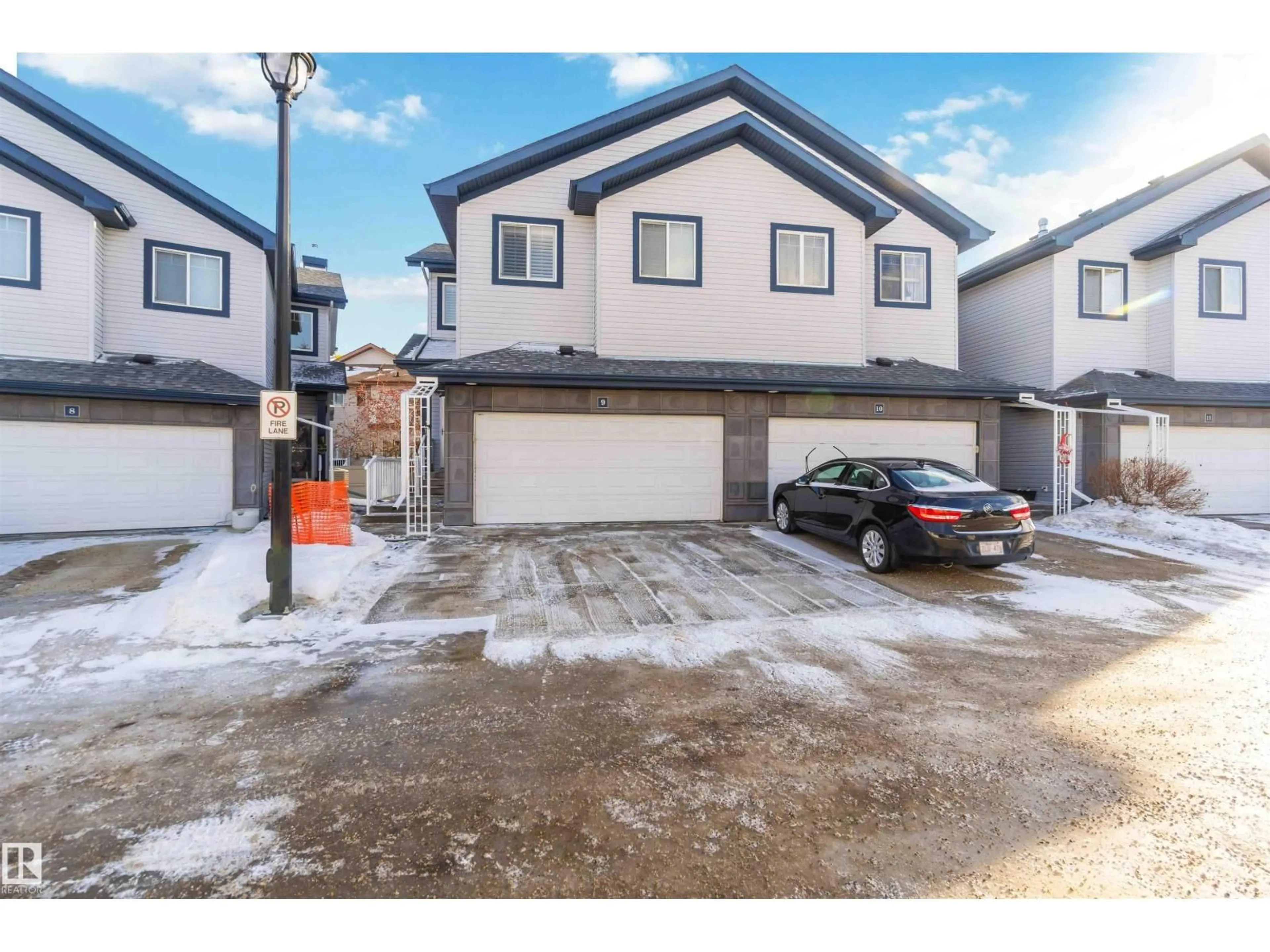 A pic from outside/outdoor area/front of a property/back of a property/a pic from drone, street for #9 - 3003 34 AV, Edmonton Alberta T6T0A1