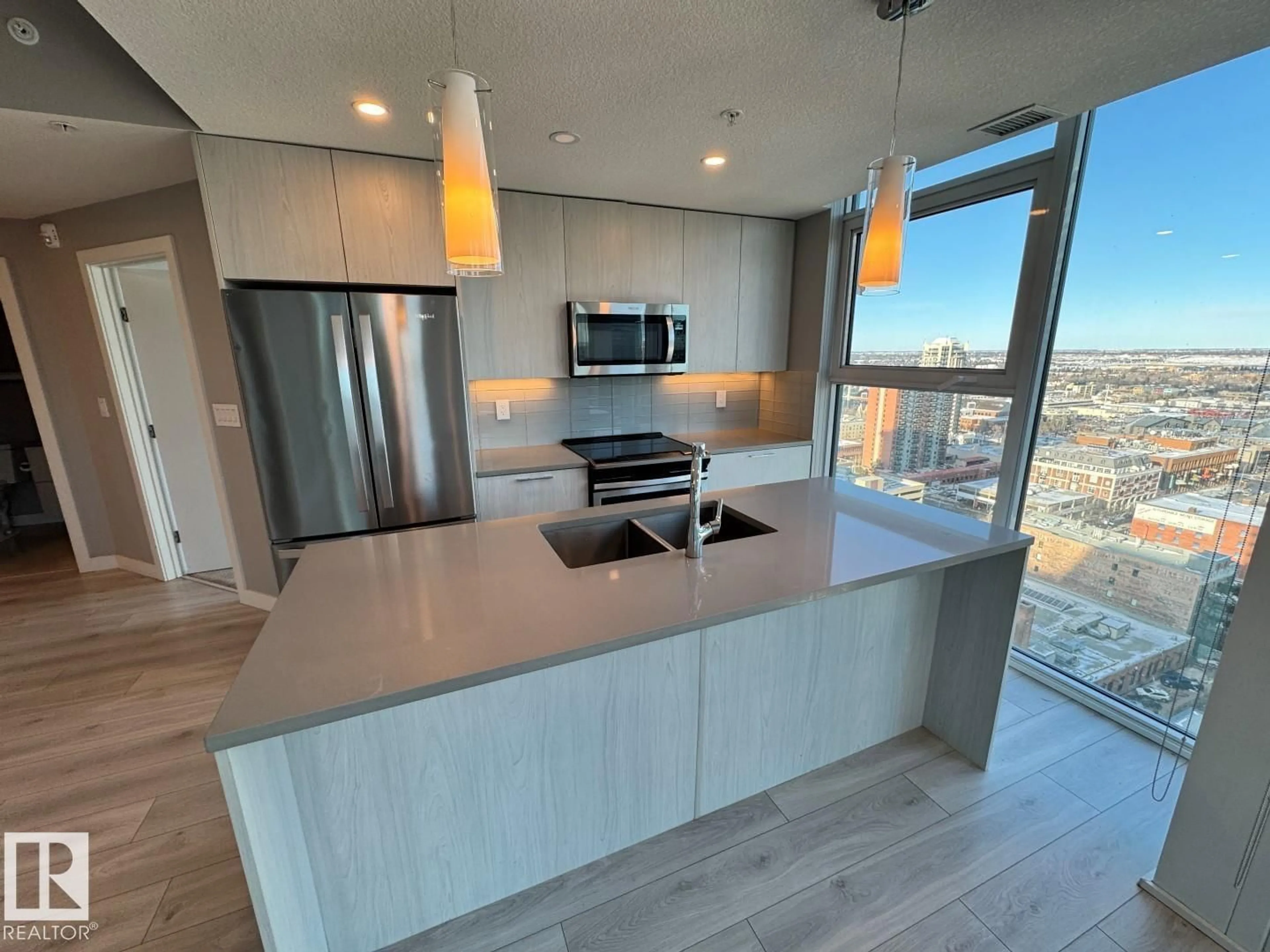 Open concept kitchen, unknown for 2103 - 10180 103 ST, Edmonton Alberta T5J0L1