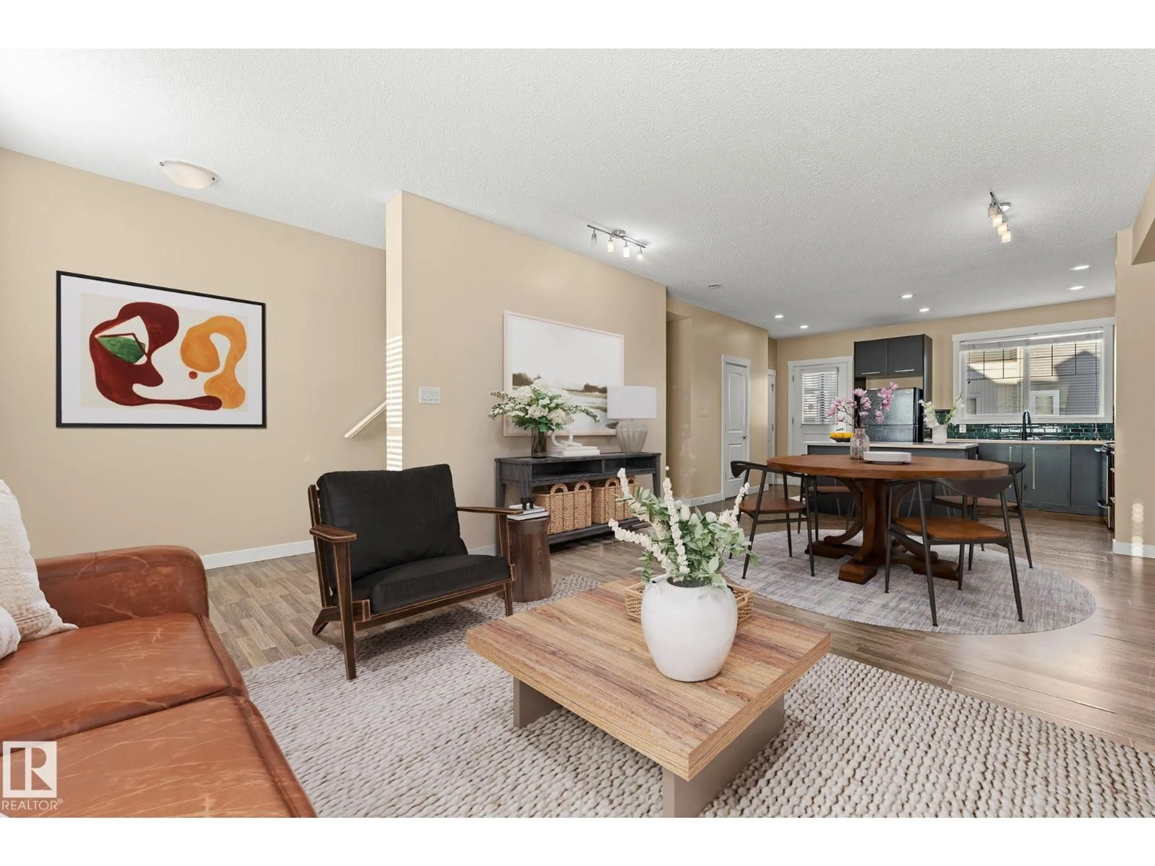 Living room with furniture, unknown for 30 8315 180 AV NW, Edmonton Alberta T5Z0J2