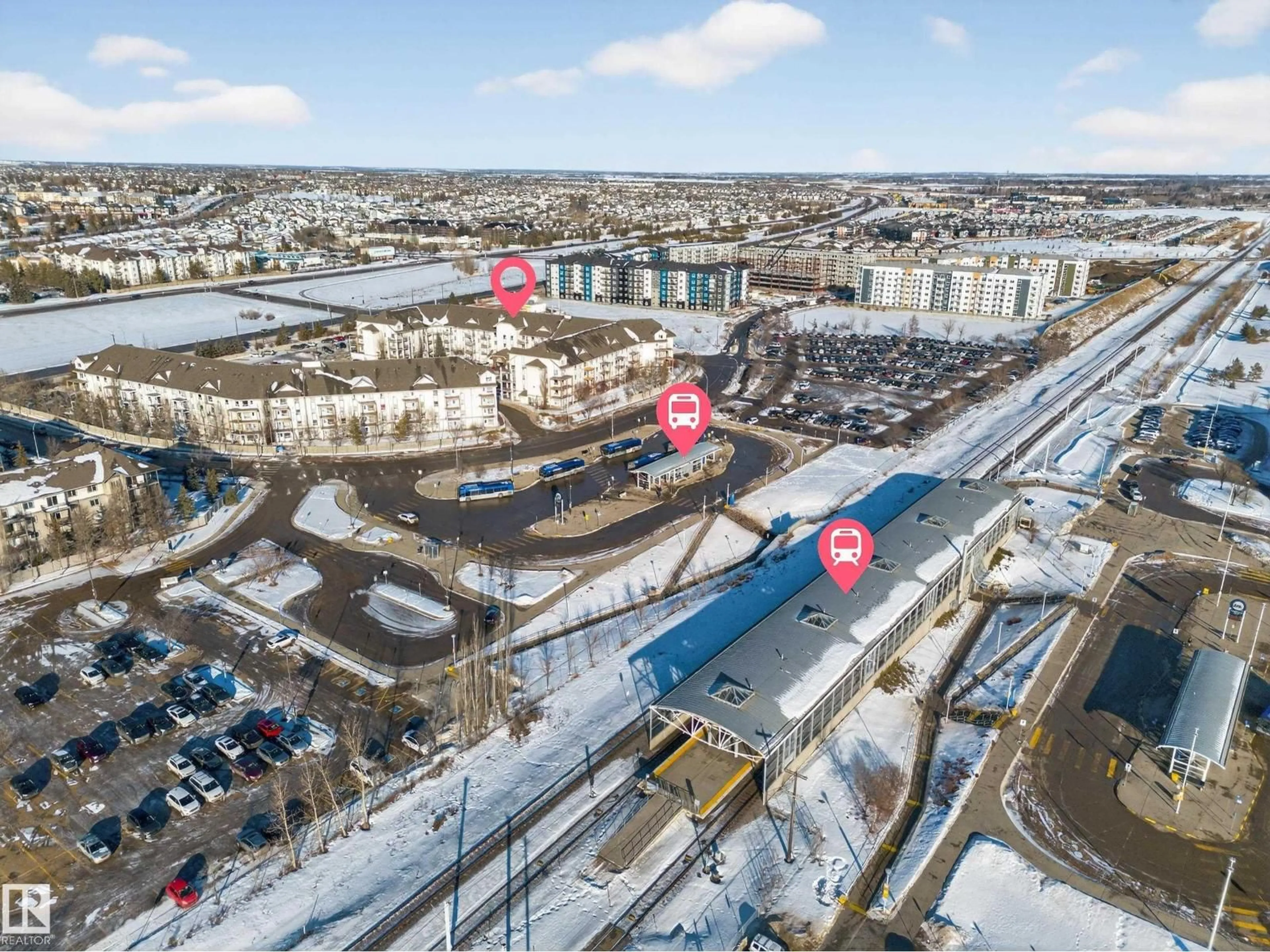 A pic from outside/outdoor area/front of a property/back of a property/a pic from drone, unknown for 1205 CLAREVIEW STATION DR, Edmonton Alberta T5Y0E6
