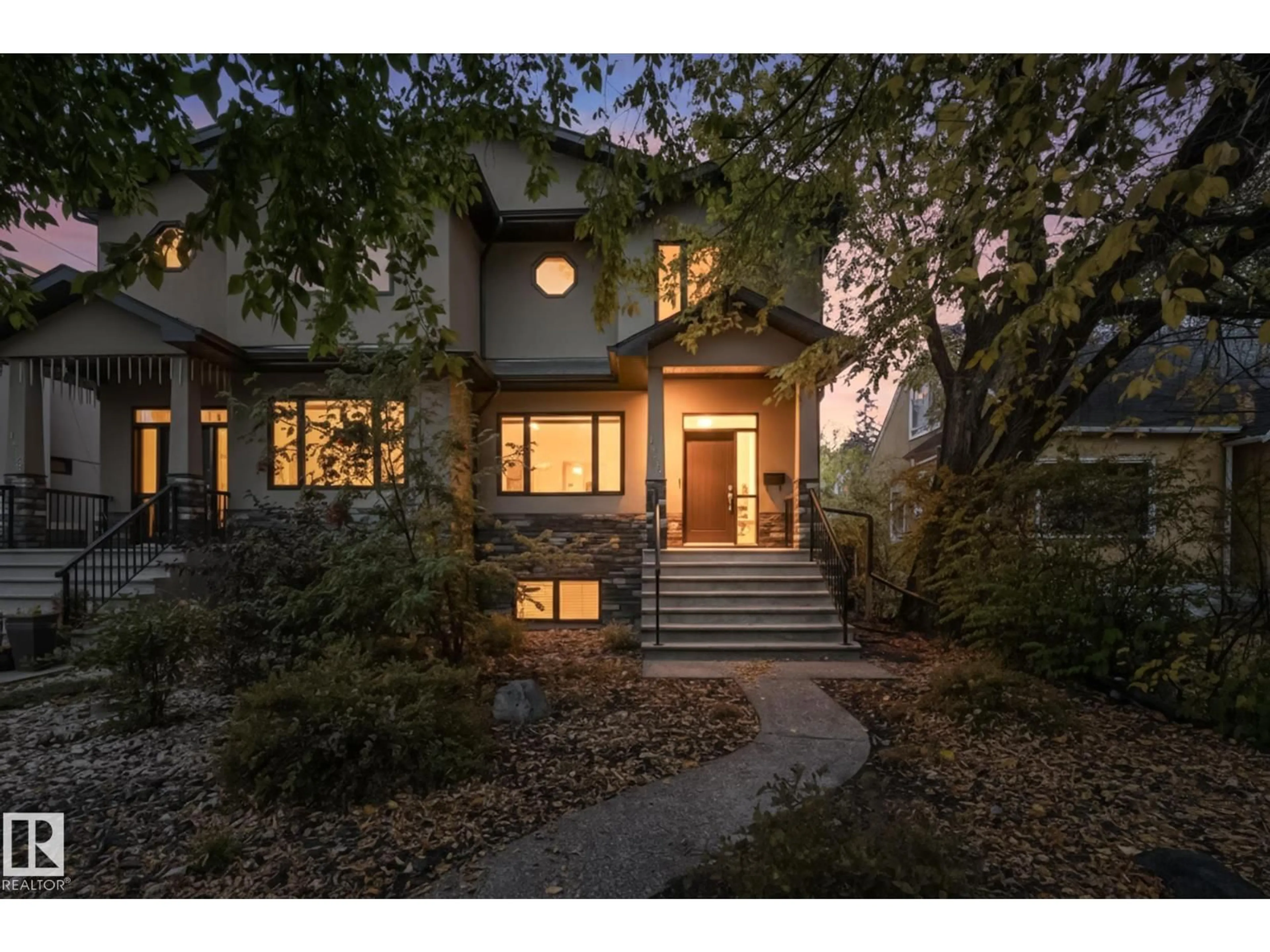 Home with brick exterior material, street for 11106 76 AV, Edmonton Alberta T6G0J8