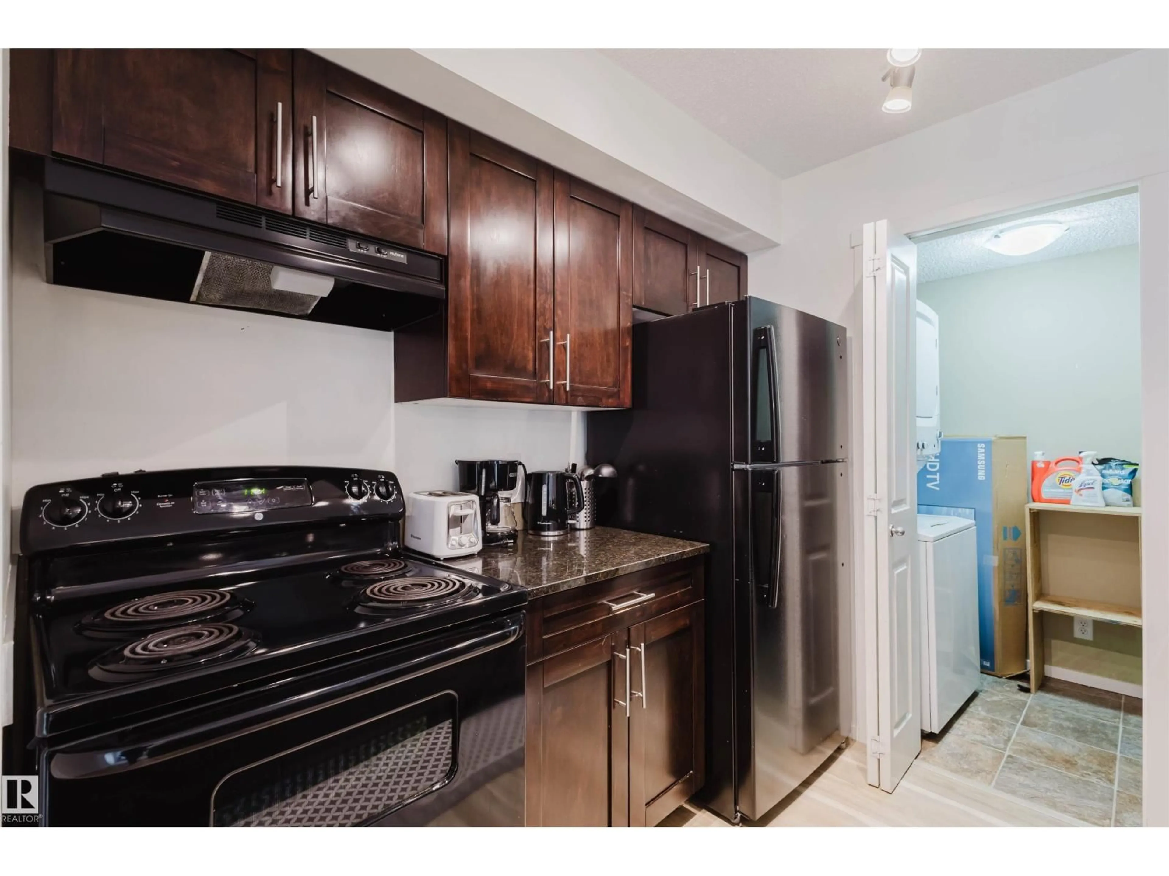 Standard kitchen, unknown for #313 - 5816 MULLEN PL, Edmonton Alberta T6R0W3