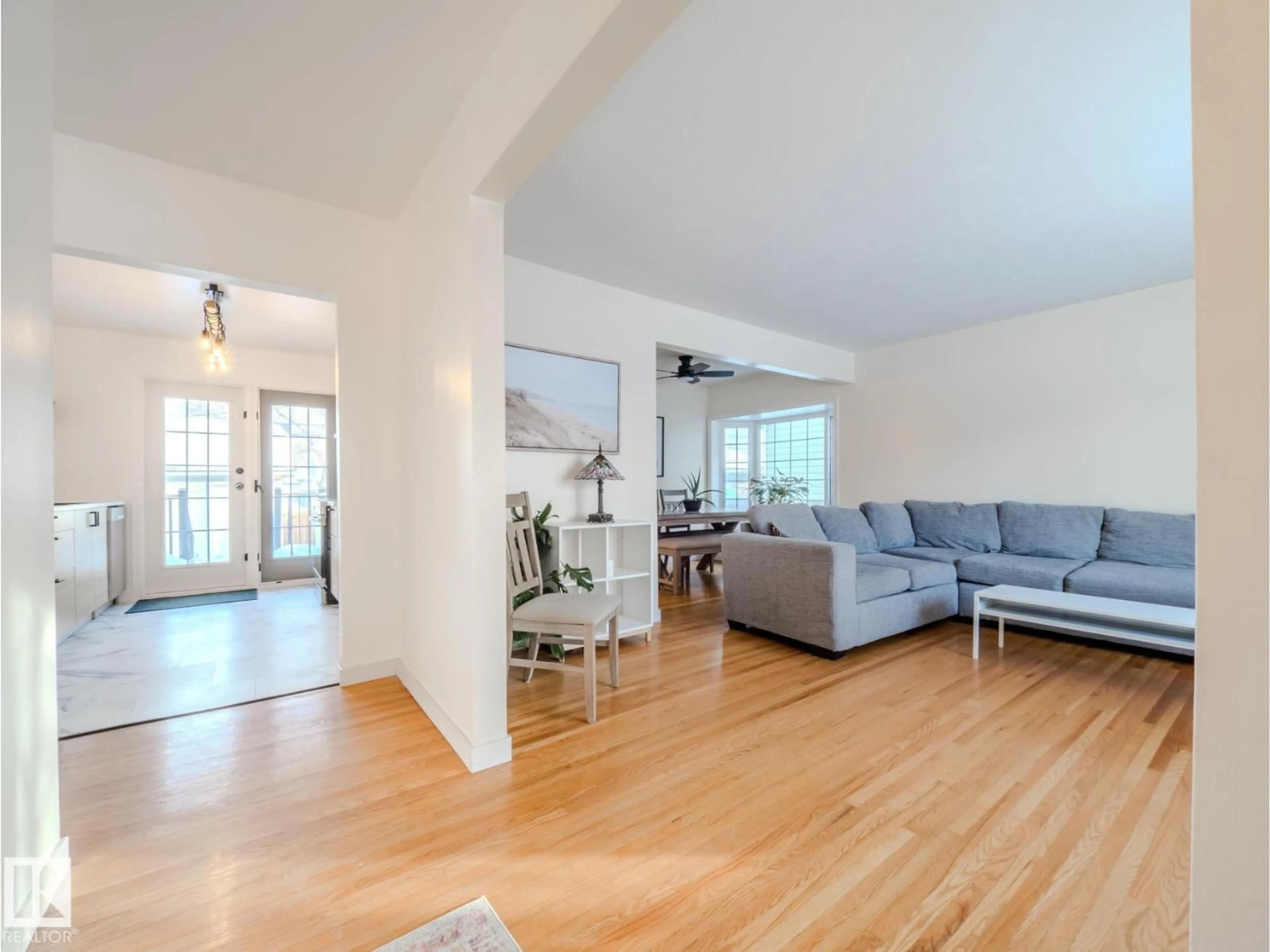 Living room with furniture, unknown for 16442 104A AV, Edmonton Alberta T5P0T4