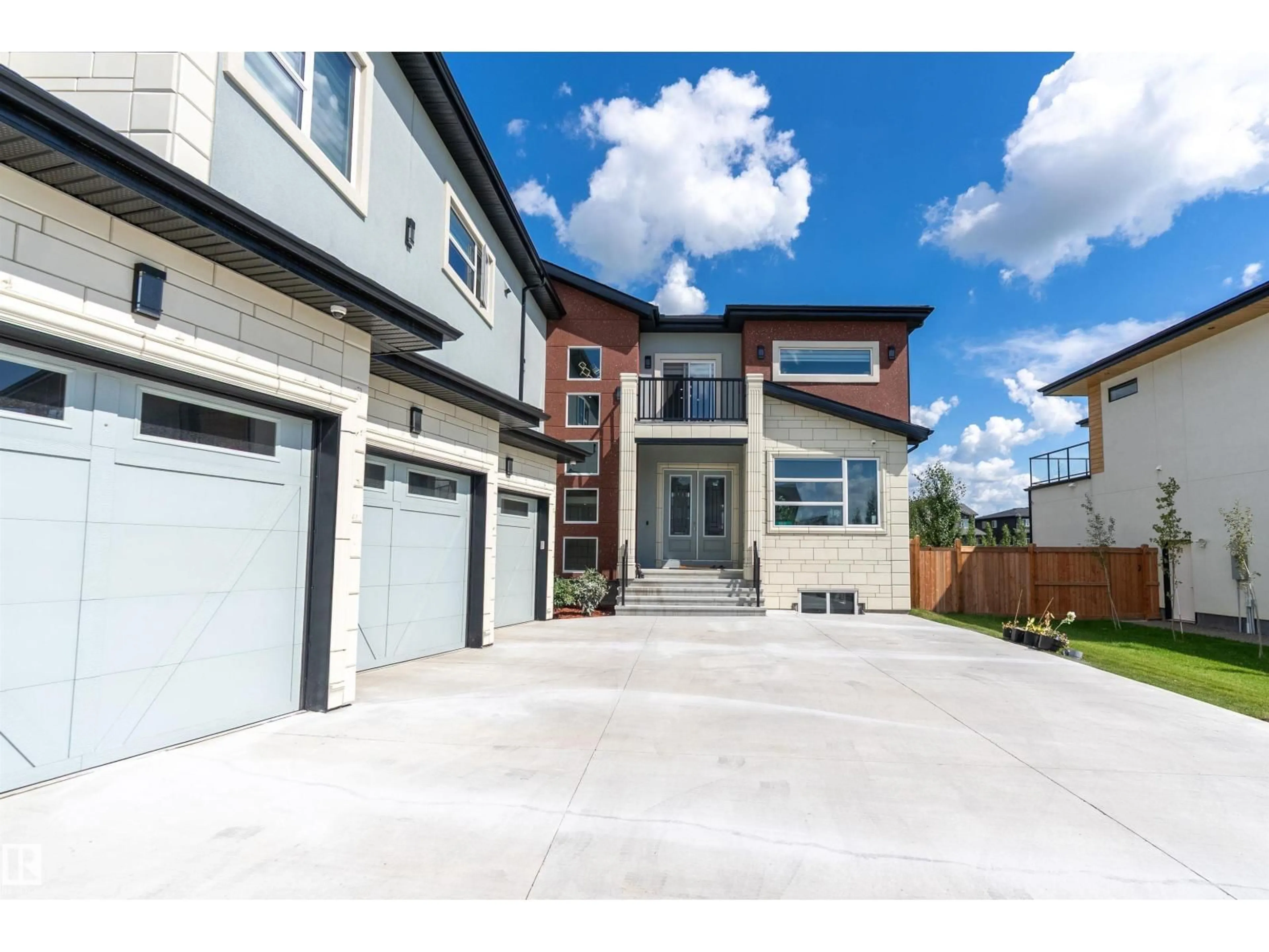 Home with brick exterior material, street for NE - 5811 28 ST, Rural Leduc County Alberta T4X0X5