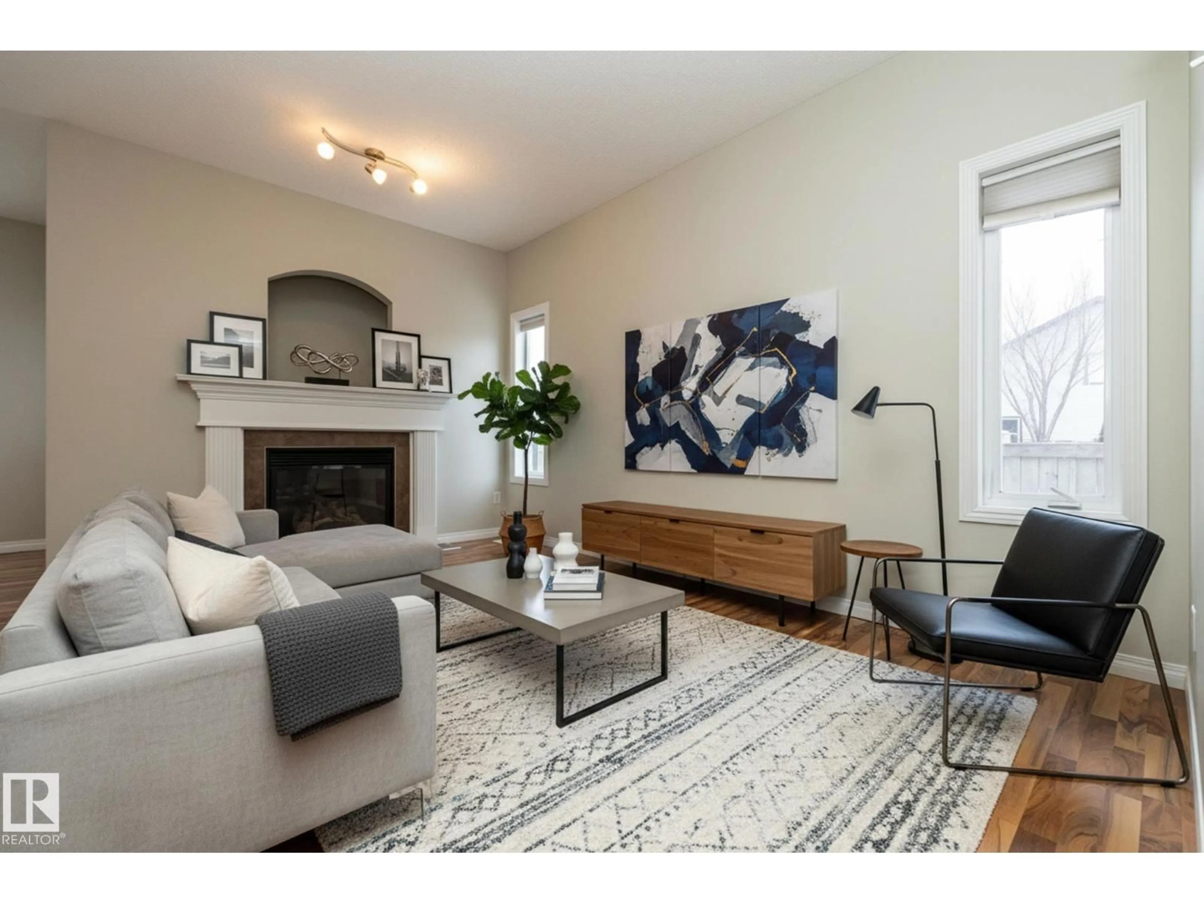 Living room with furniture, unknown for 1897 RUTHERFORD RD, Edmonton Alberta T6W1P6