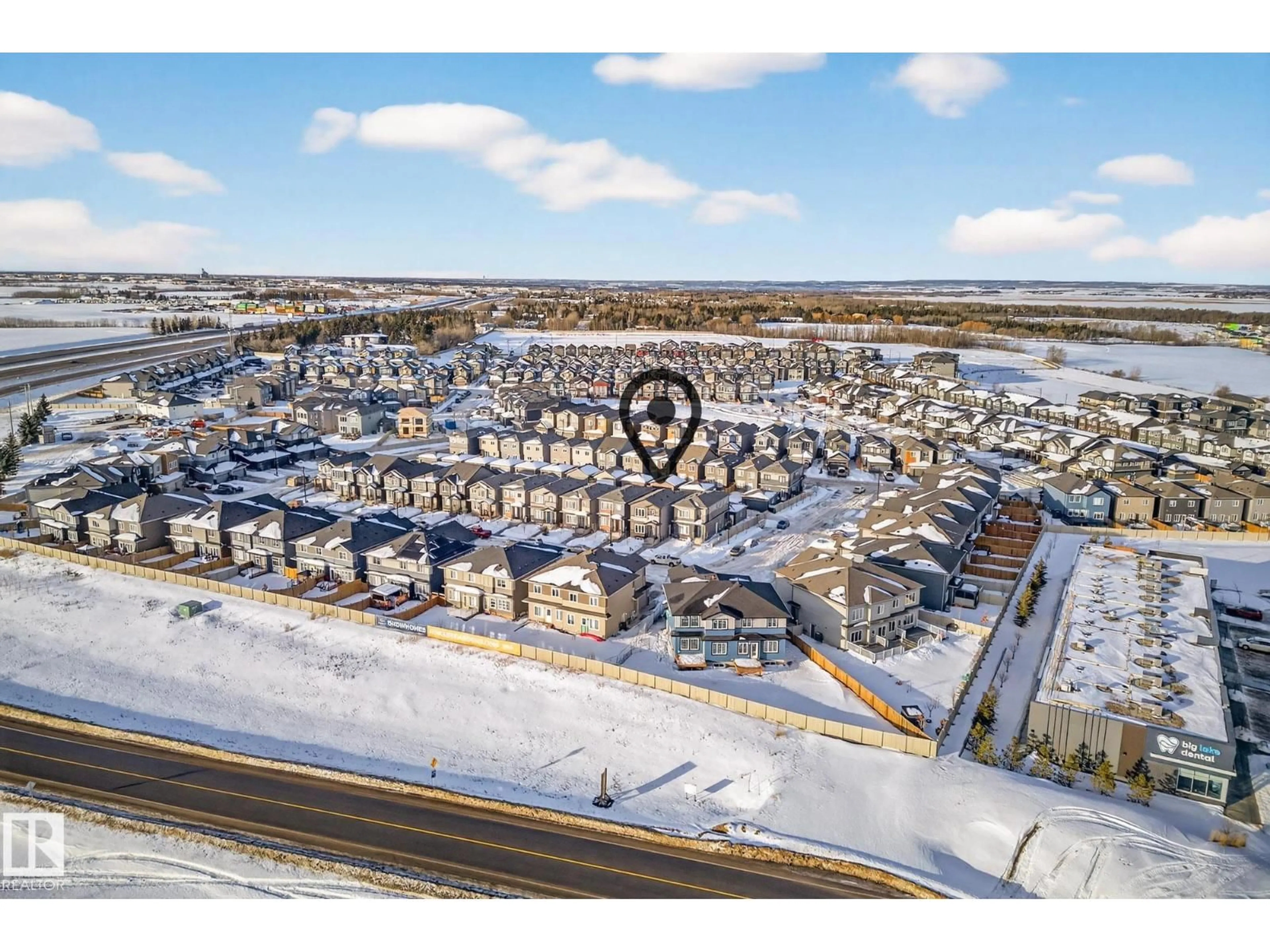 A pic from outside/outdoor area/front of a property/back of a property/a pic from drone, mountain view for 1141 GOLDFINCH CRES, Edmonton Alberta T5S0R1