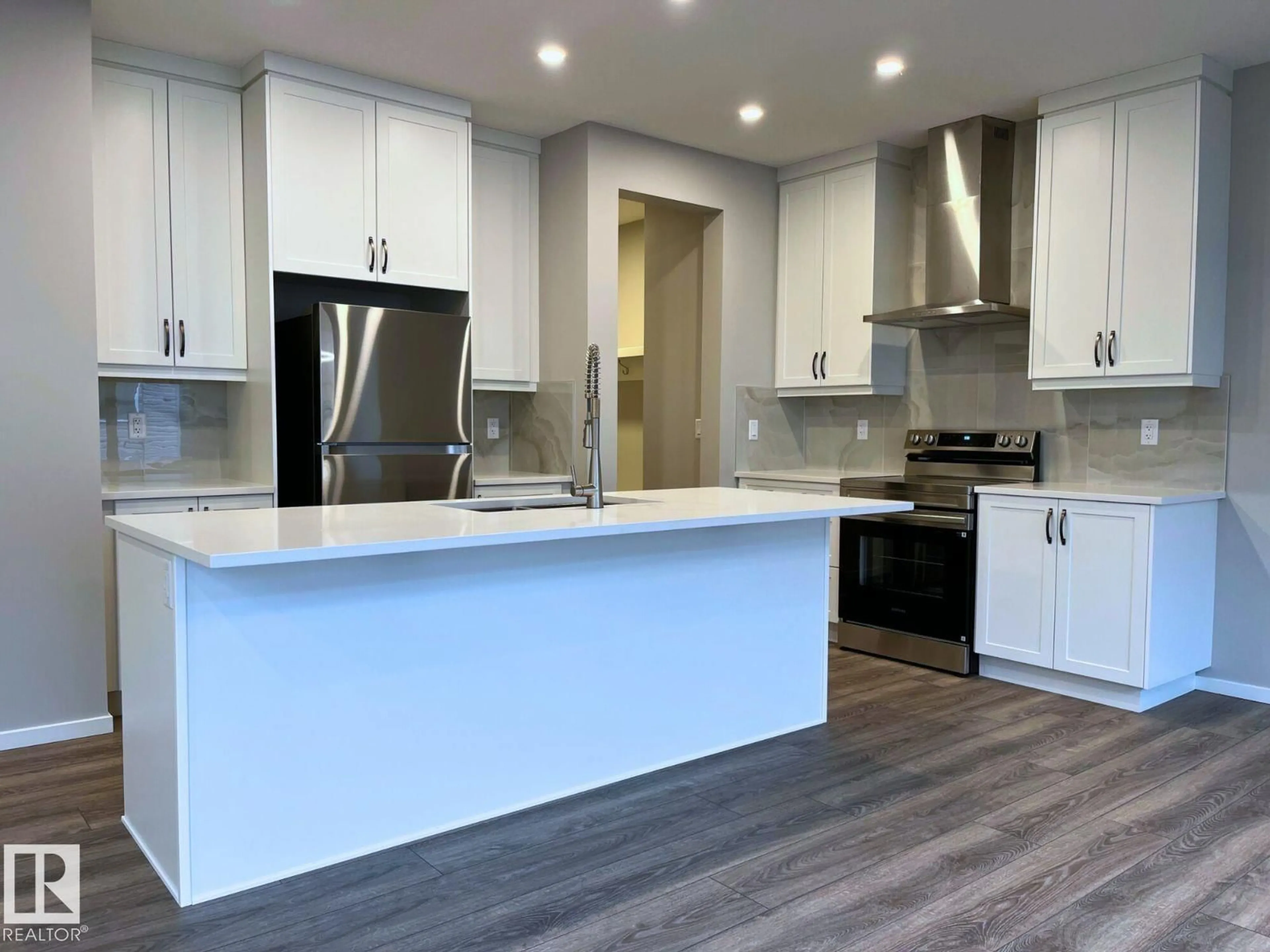 Open concept kitchen, unknown for NW - 2031 209 ST, Edmonton Alberta T6M2P5