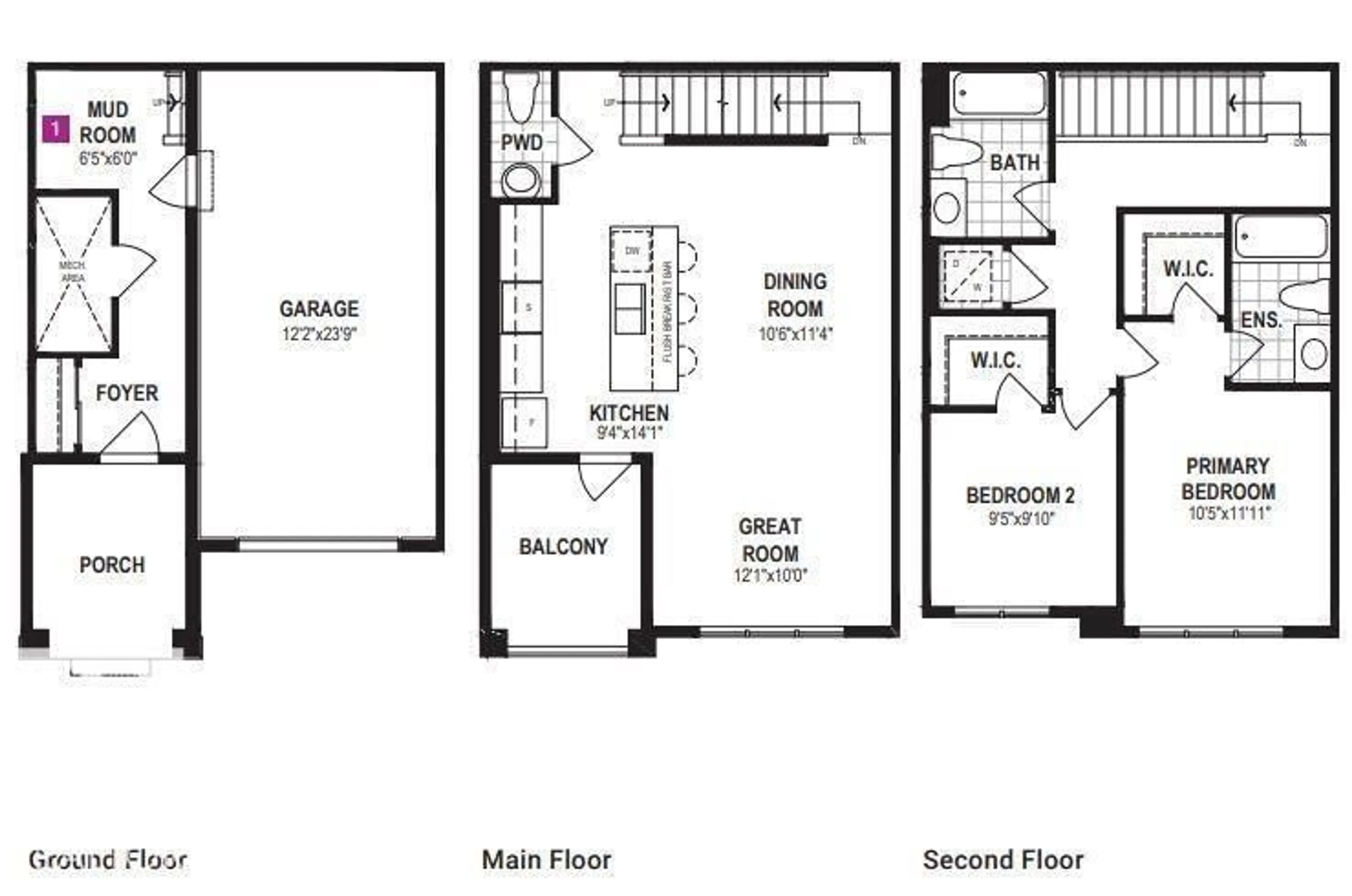 Floor plan for 20415 16 AV, Edmonton Alberta T6M3E6