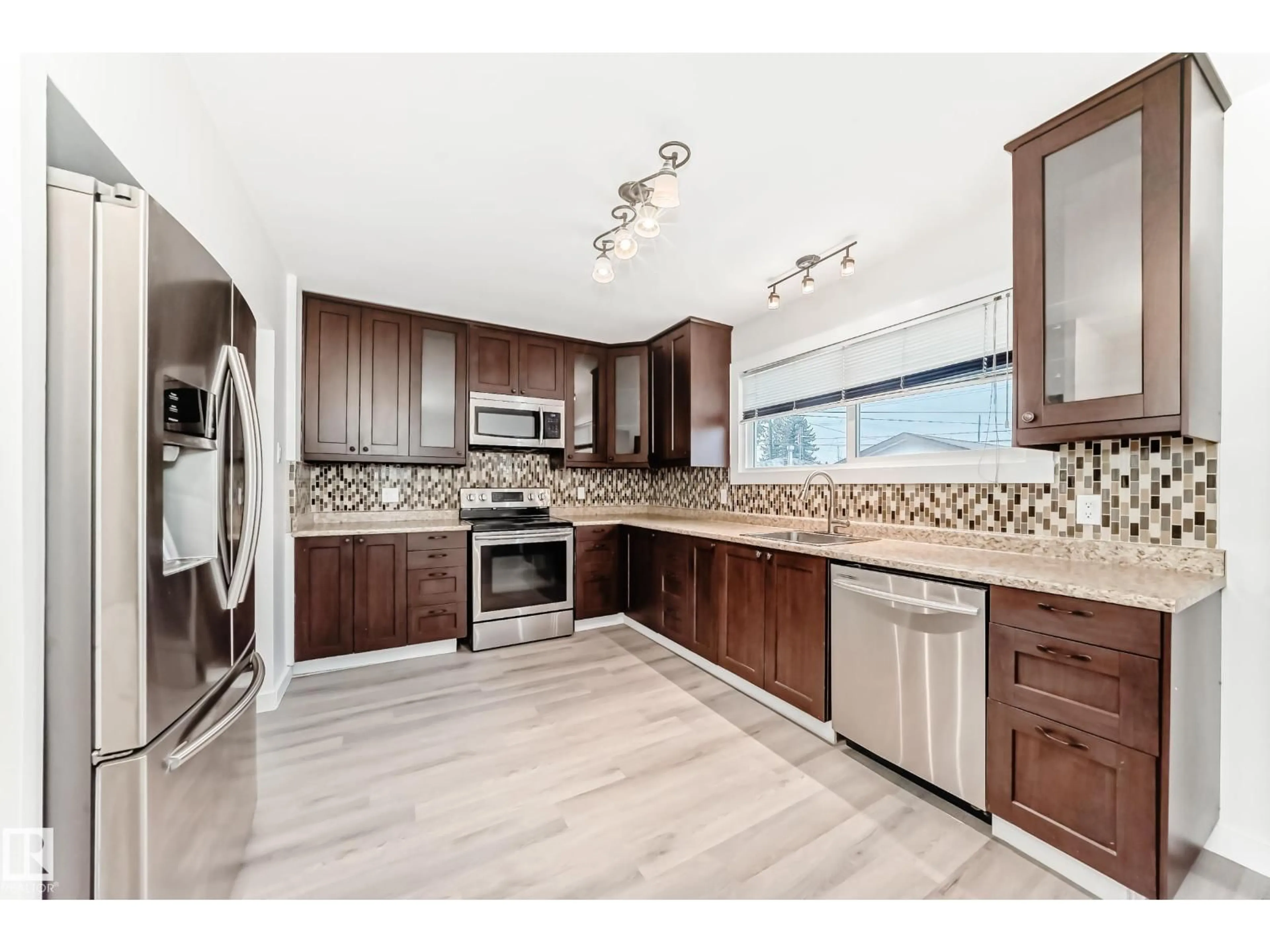 Open concept kitchen, unknown for 12837 90 ST, Edmonton Alberta T5E3L7