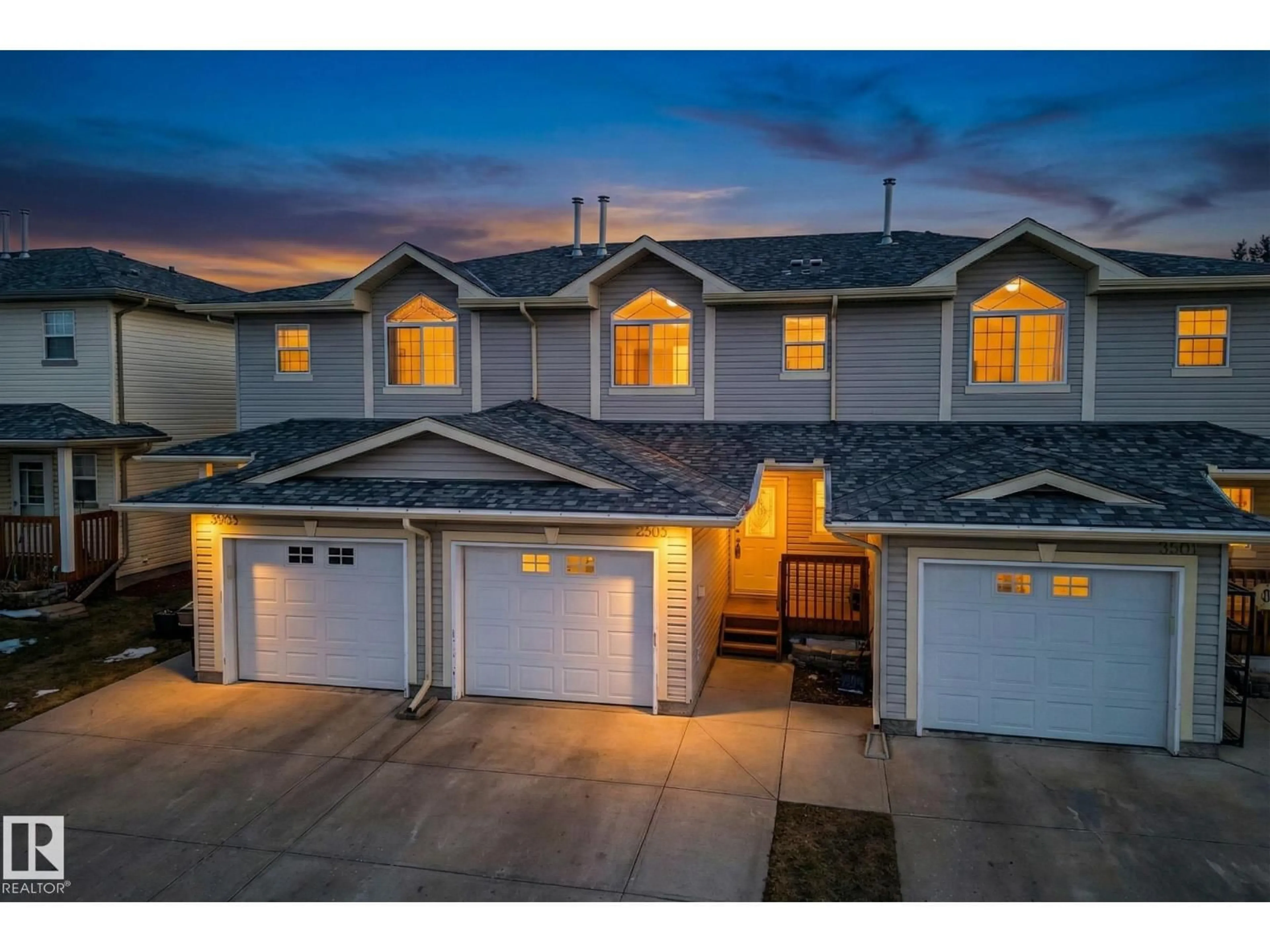 A pic from outside/outdoor area/front of a property/back of a property/a pic from drone, street for 9503 99 ST, Morinville Alberta T8R1T7