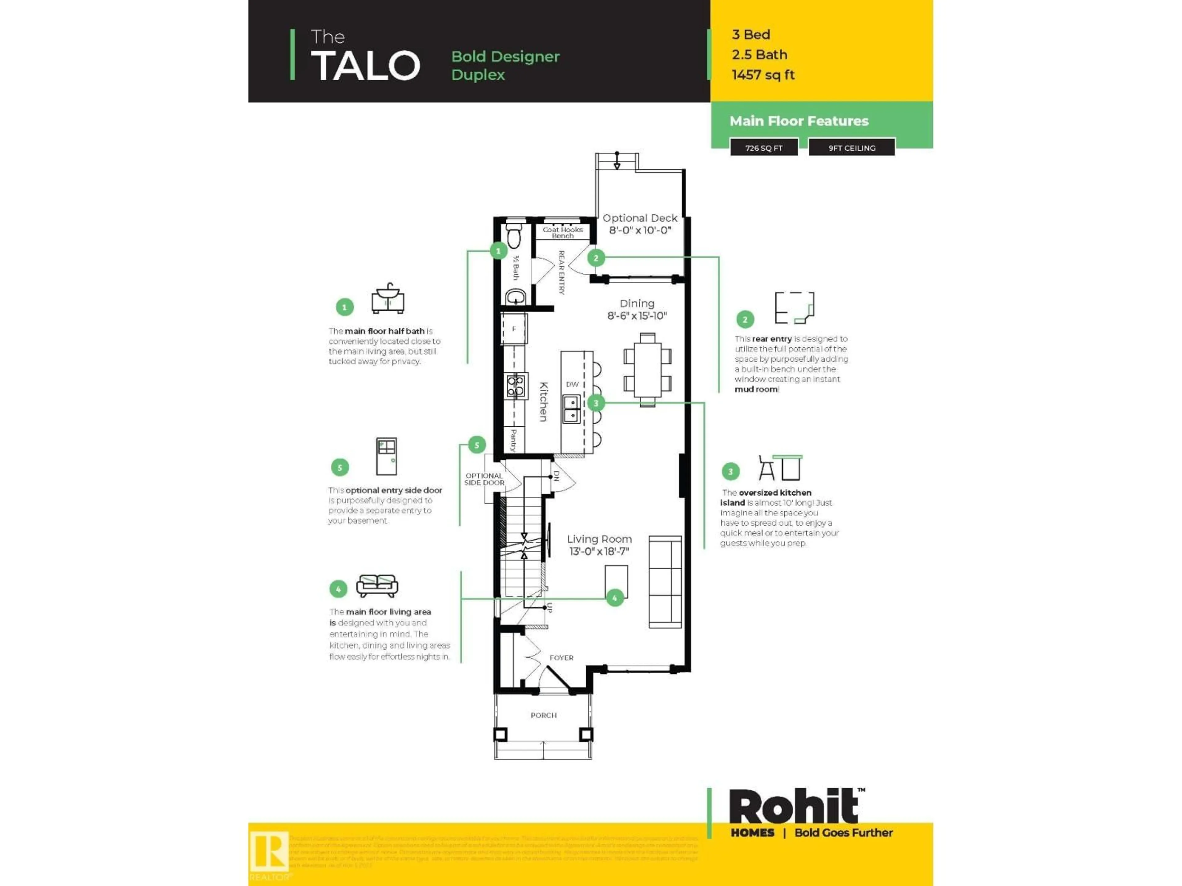 Floor plan for 15 COBBLESTONE GA, Spruce Grove Alberta T7X4E4