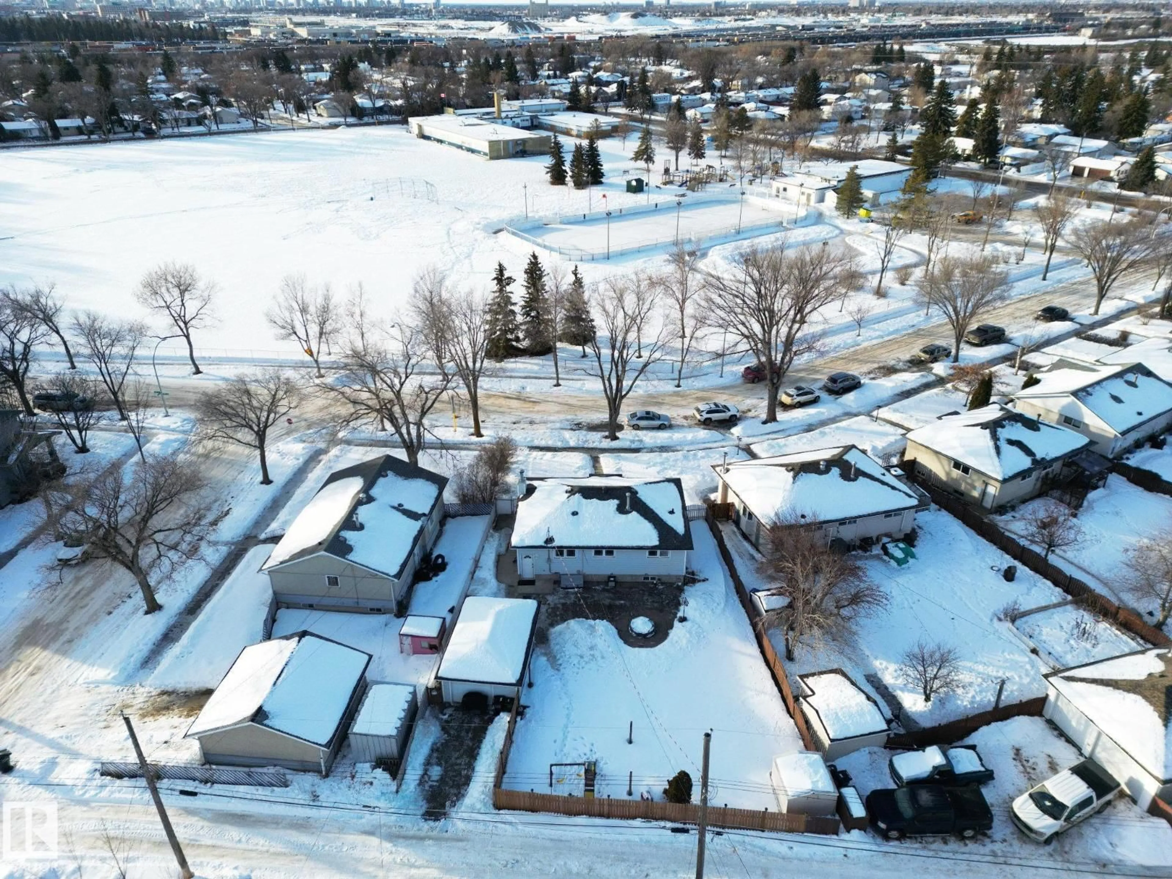 A pic from outside/outdoor area/front of a property/back of a property/a pic from drone, street for 10508 130TH AV, Edmonton Alberta T5E0S8