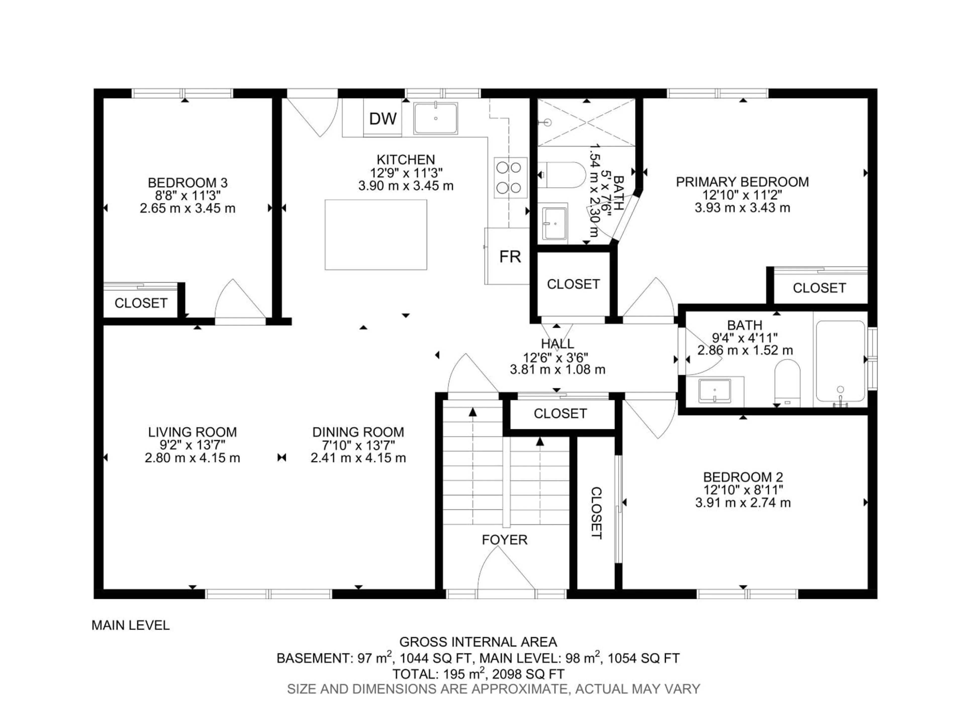 Floor plan for NW - 10226 154 ST, Edmonton Alberta T5P2H4