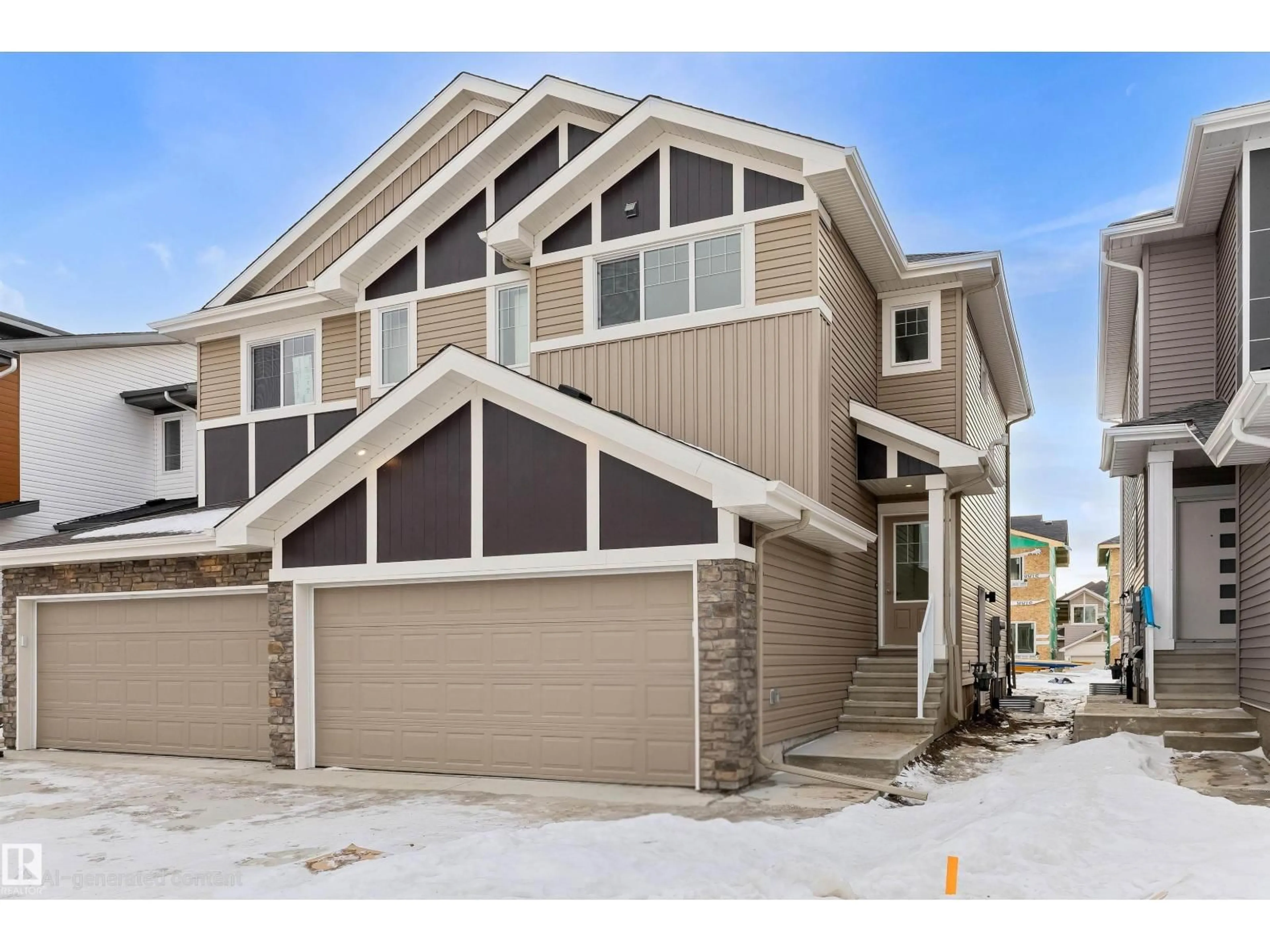 Home with vinyl exterior material, street for 921 19 AV, Edmonton Alberta T6T2X4