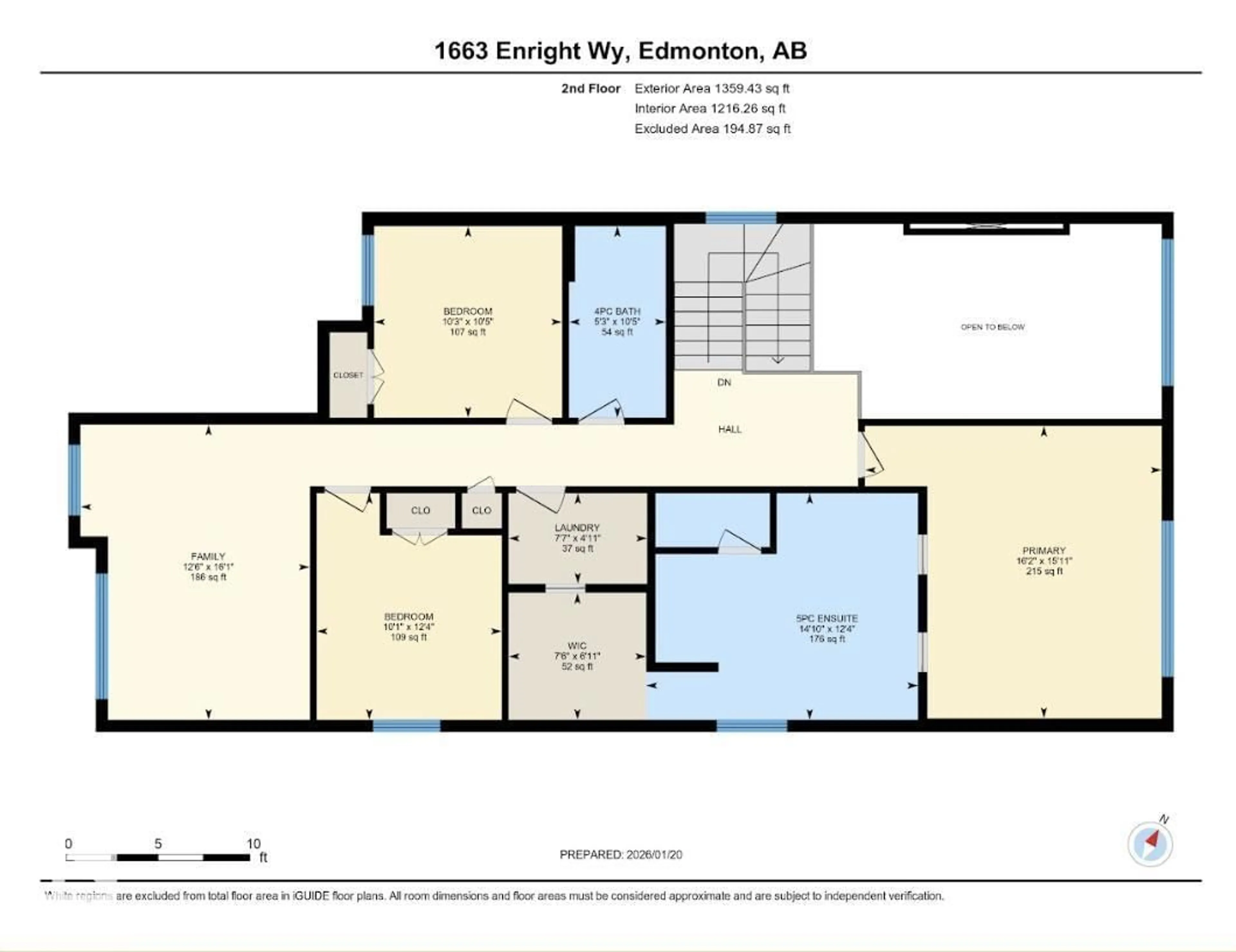 Floor plan for 1663 ENRIGHT WY, Edmonton Alberta T6M0Z2