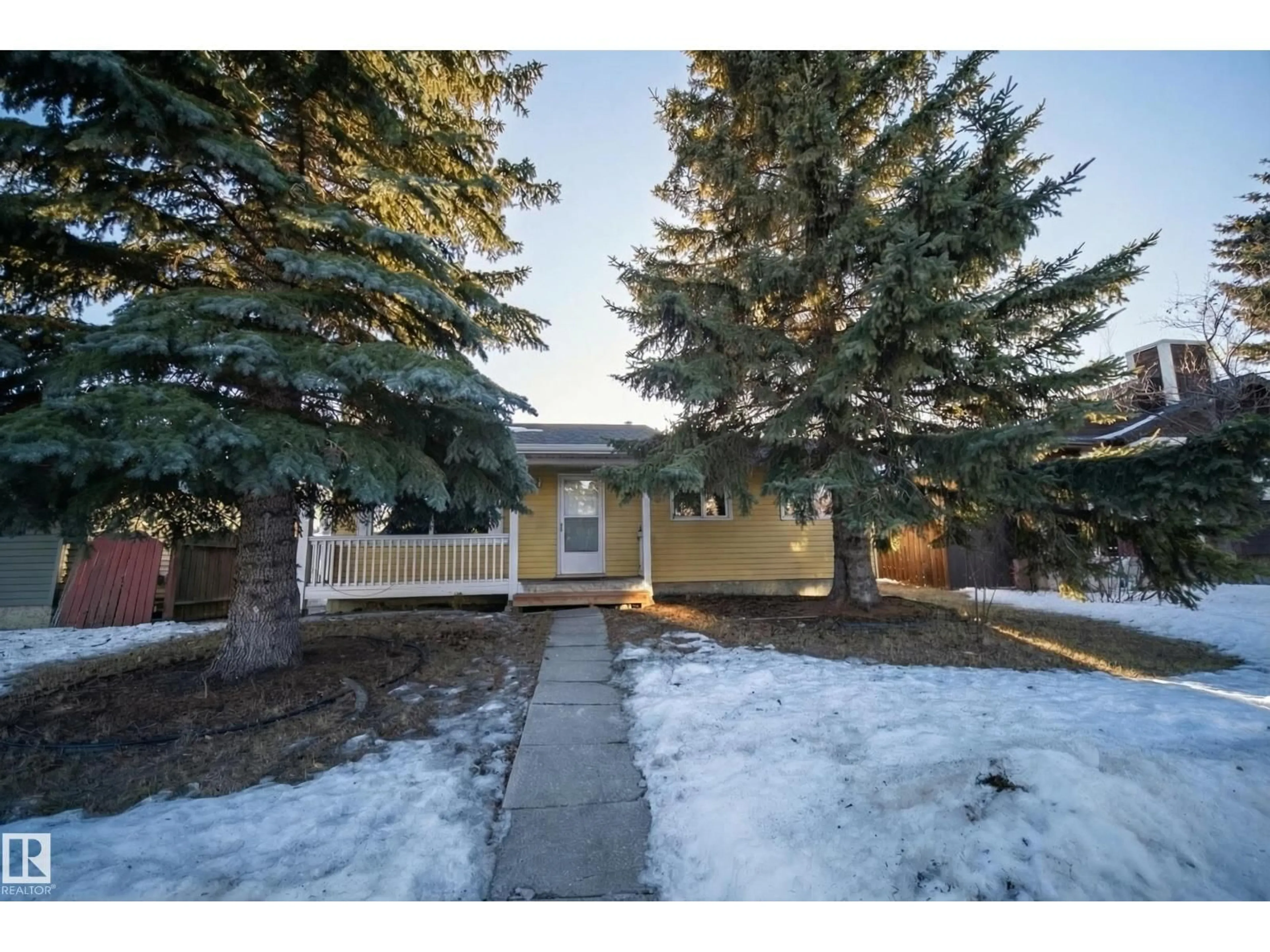 A pic from outside/outdoor area/front of a property/back of a property/a pic from drone, street for 2311 146 AV, Edmonton Alberta T5Y1W4