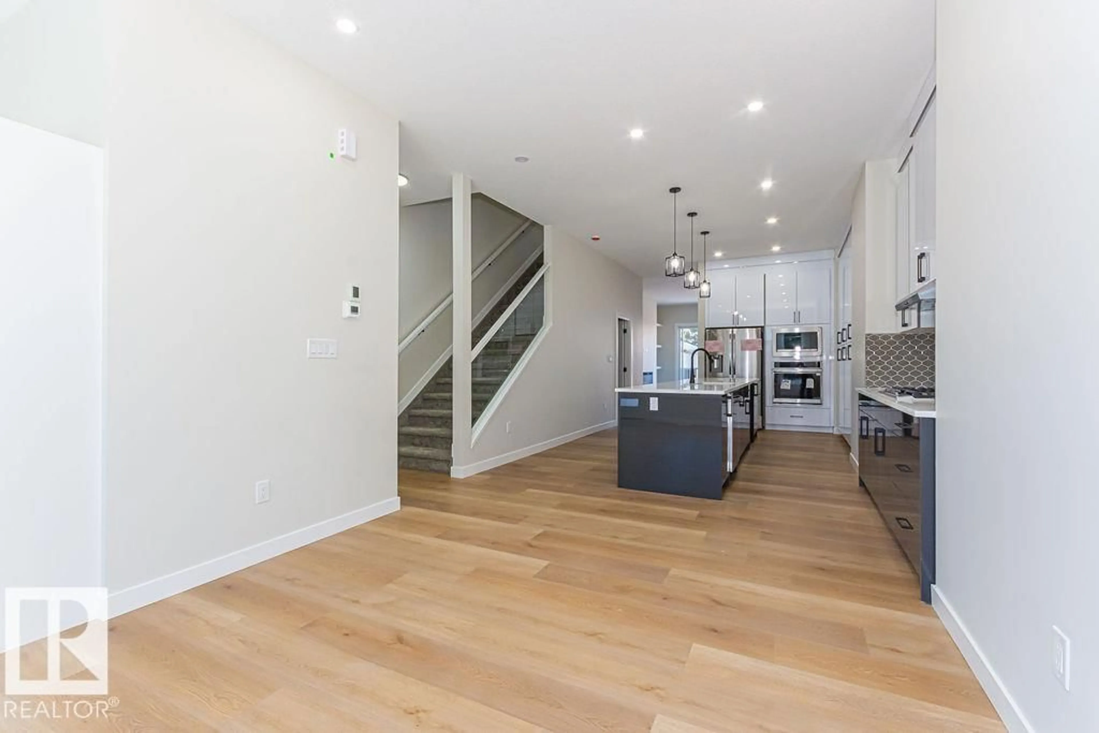 Open concept kitchen, unknown for NW - 9814 155 ST, Edmonton Alberta T5P2K9