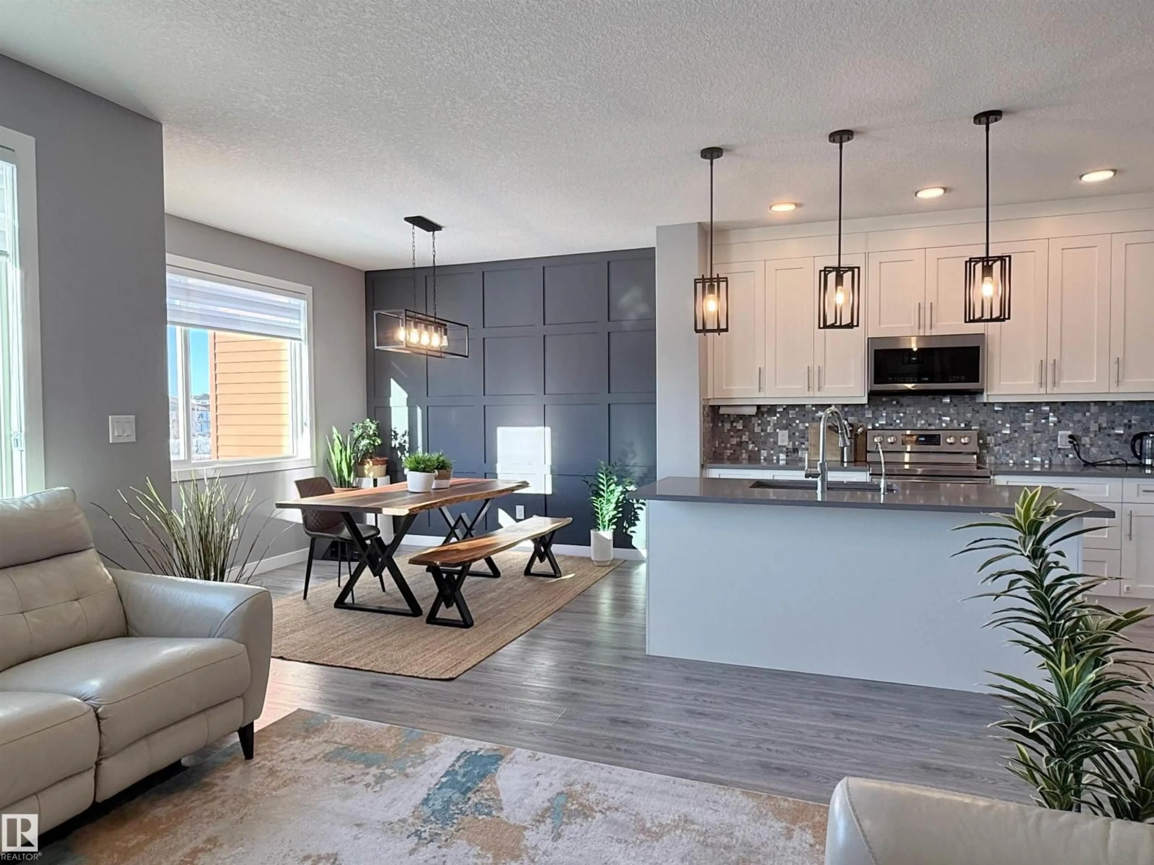 Open concept kitchen, unknown for 154 ASTON BN, Leduc Alberta T9E1L9