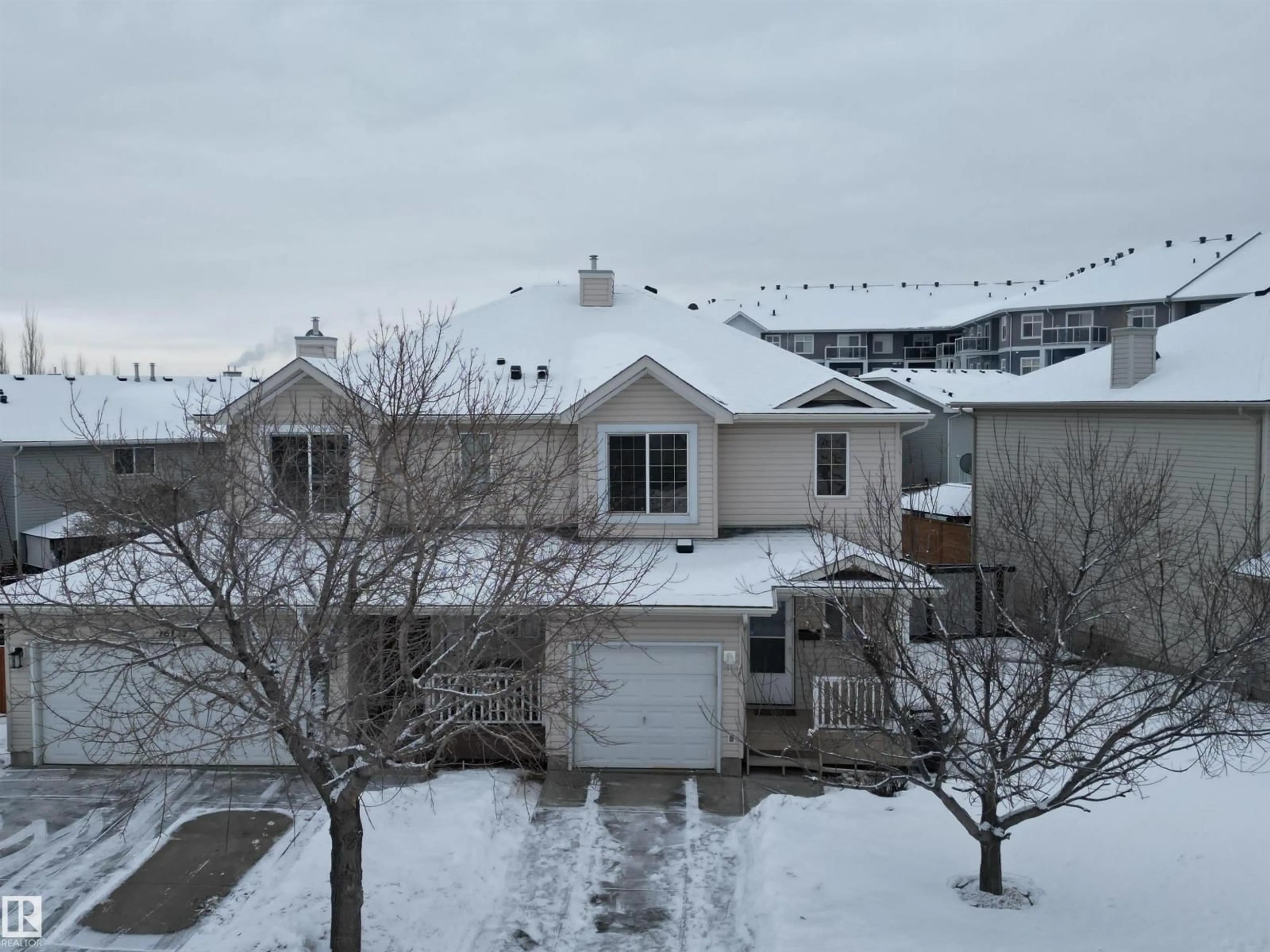 A pic from outside/outdoor area/front of a property/back of a property/a pic from drone, unknown for NW - 16127 132 ST, Edmonton Alberta T6V1N7