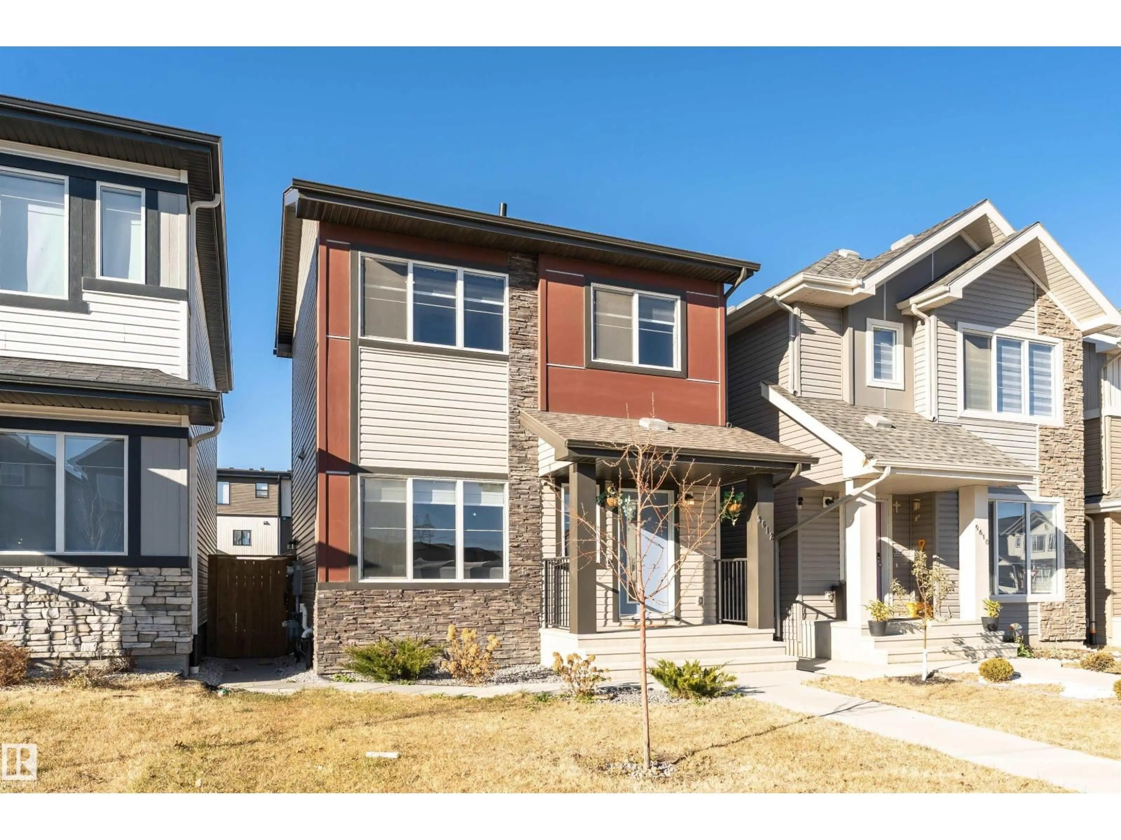 Home with brick exterior material, street for LI SW - 9612 COLAK LINK, Edmonton Alberta T6W5B6