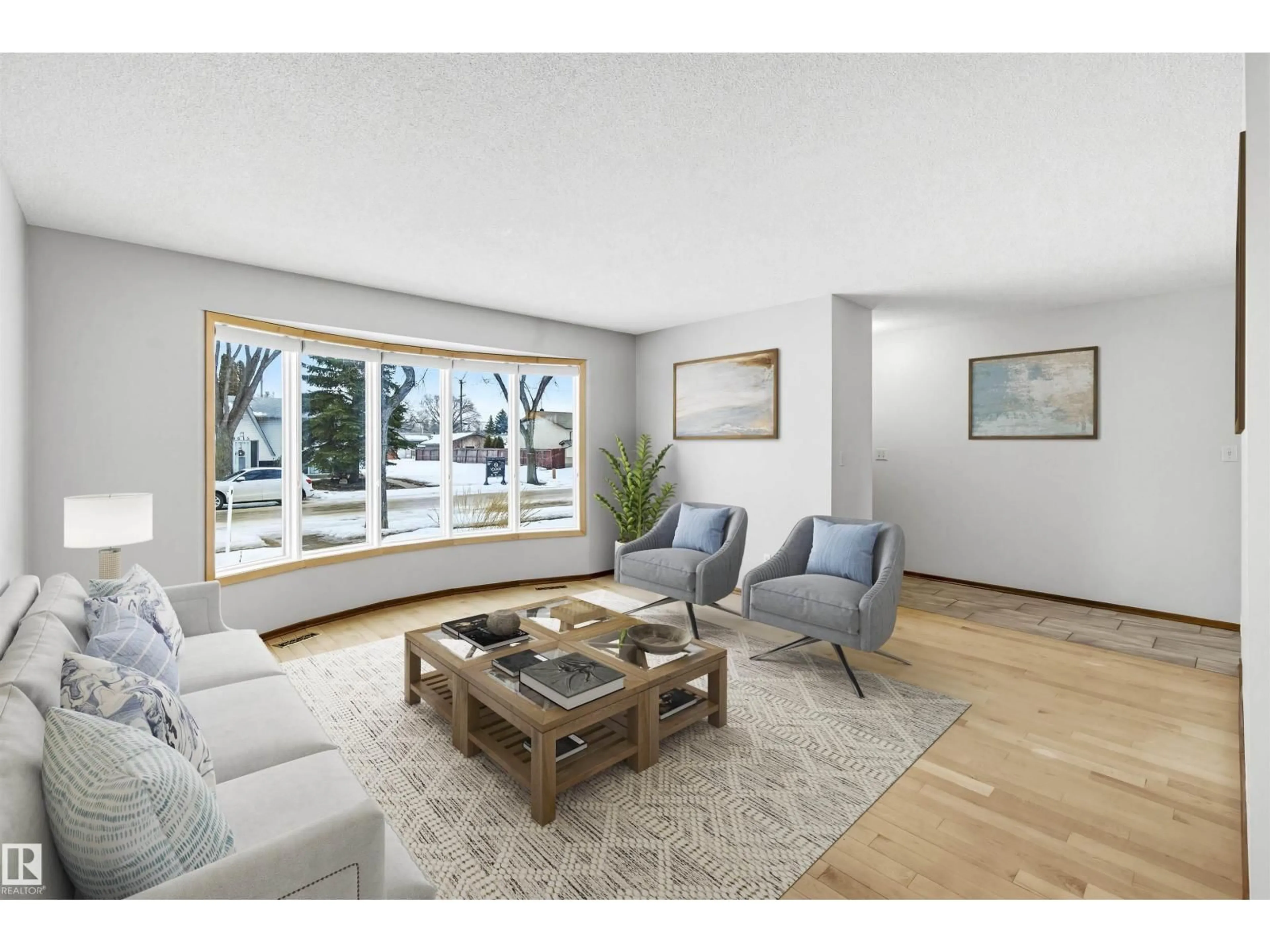 Living room with furniture, unknown for NW - 9616 154 ST, Edmonton Alberta T5P2G1