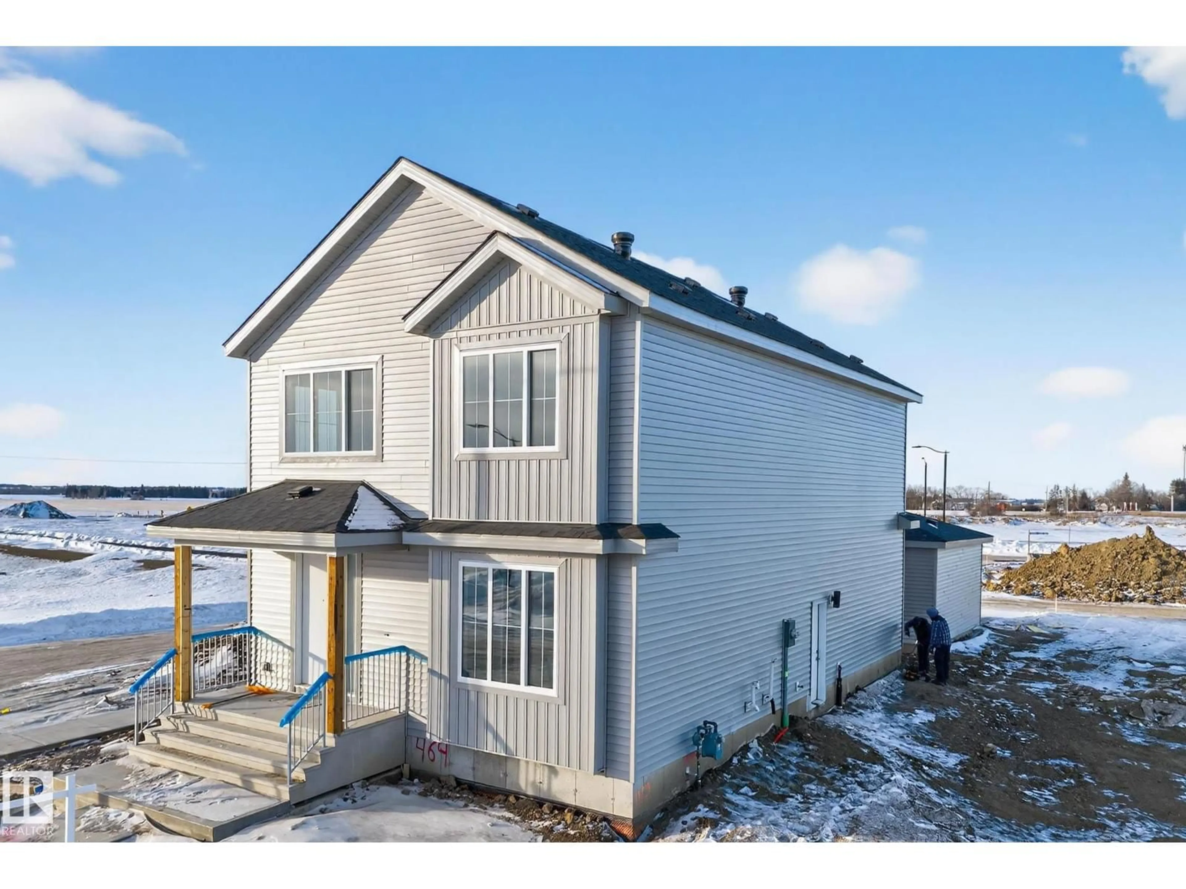 A pic from outside/outdoor area/front of a property/back of a property/a pic from drone, building for 464 CRYSTAL CREEK LINK, Leduc Alberta T9E0X6
