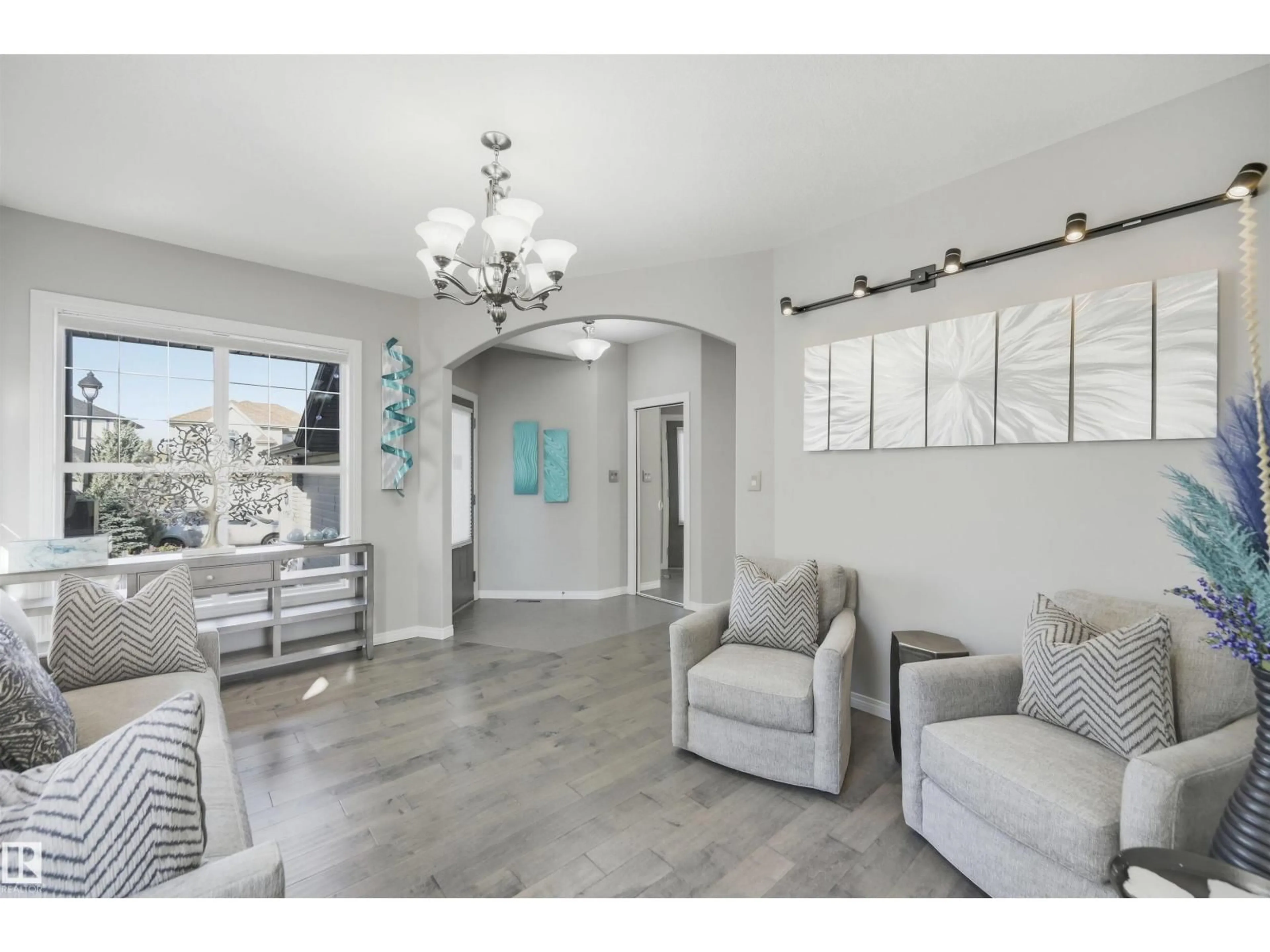 Living room with furniture, unknown for 2311 BAILEY CO, Edmonton Alberta T6W1H9