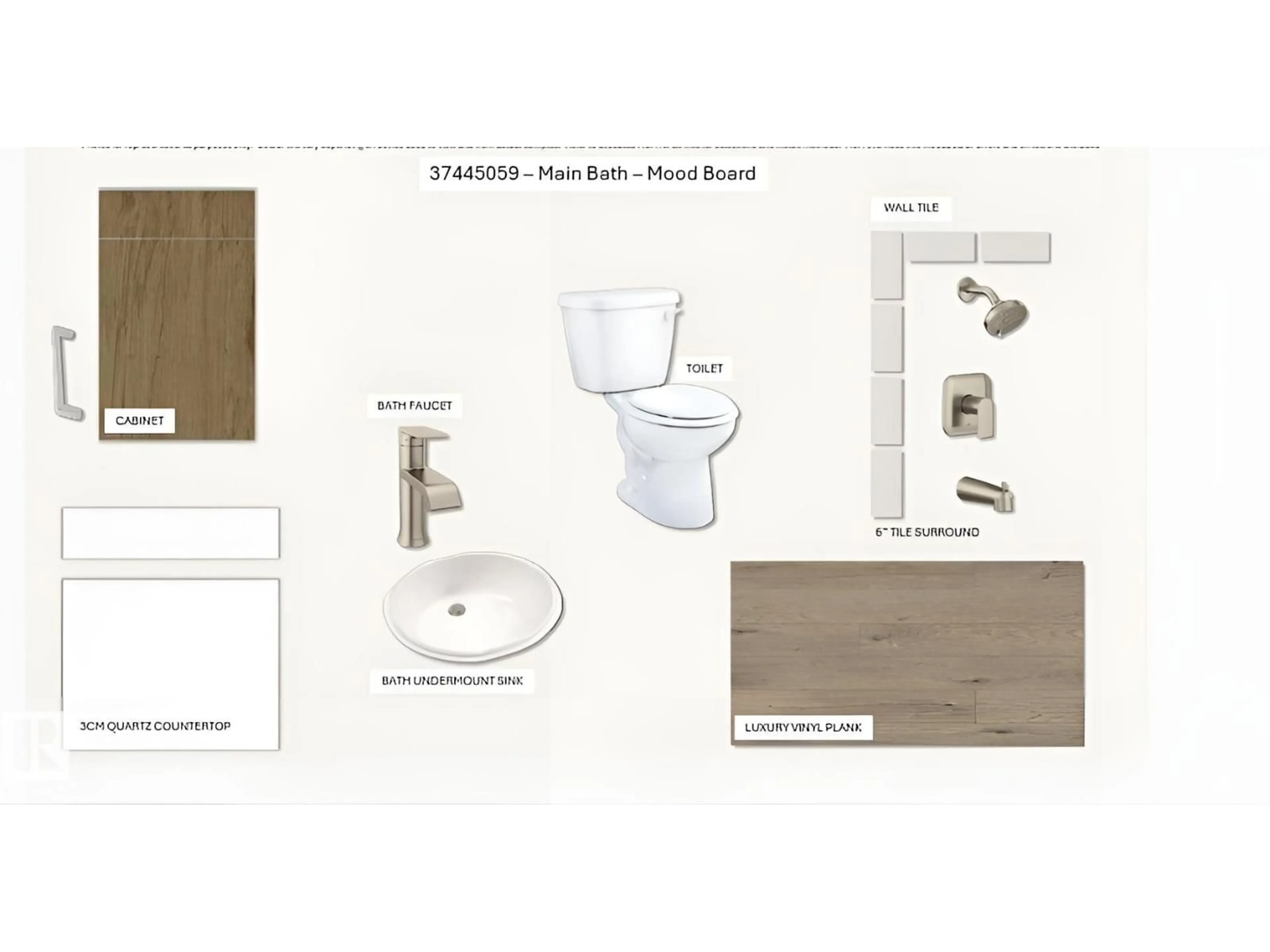 Standard bathroom, wood/laminate floor for 20416 16 AV, Edmonton Alberta T6M3E6