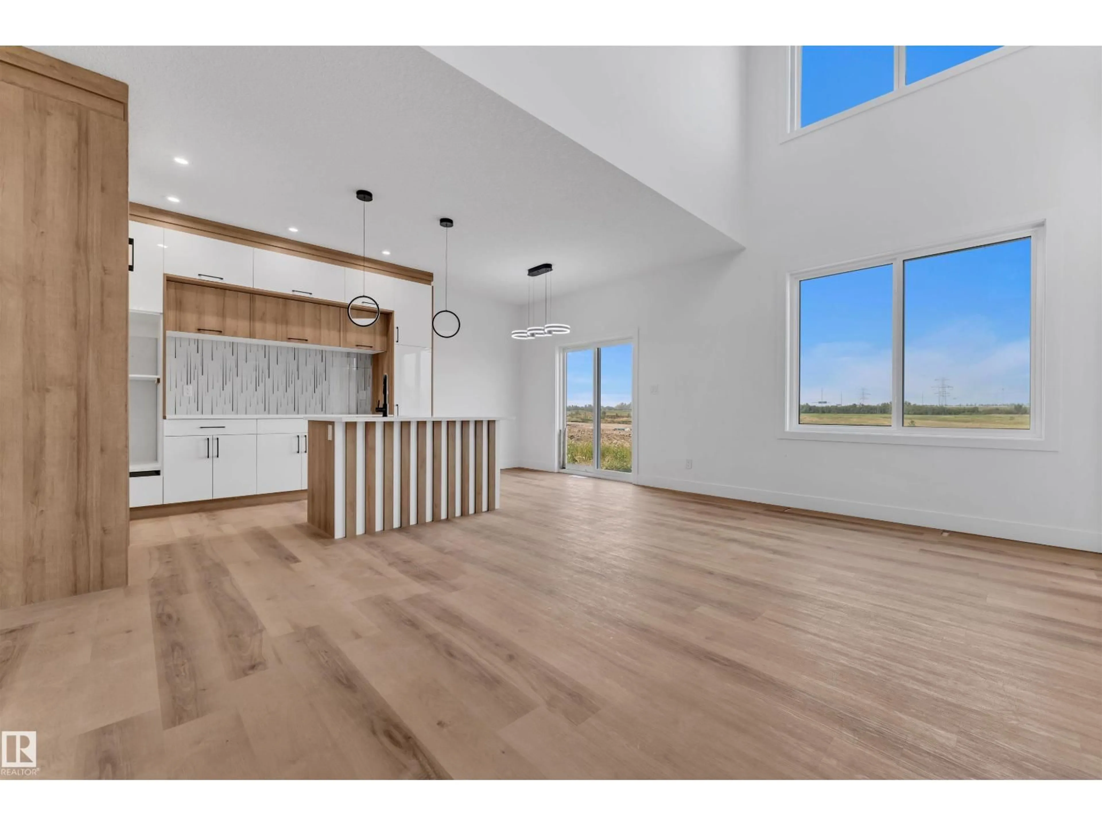 Open concept kitchen, unknown for NW - 1914 155 AV, Edmonton Alberta T5Y4H8