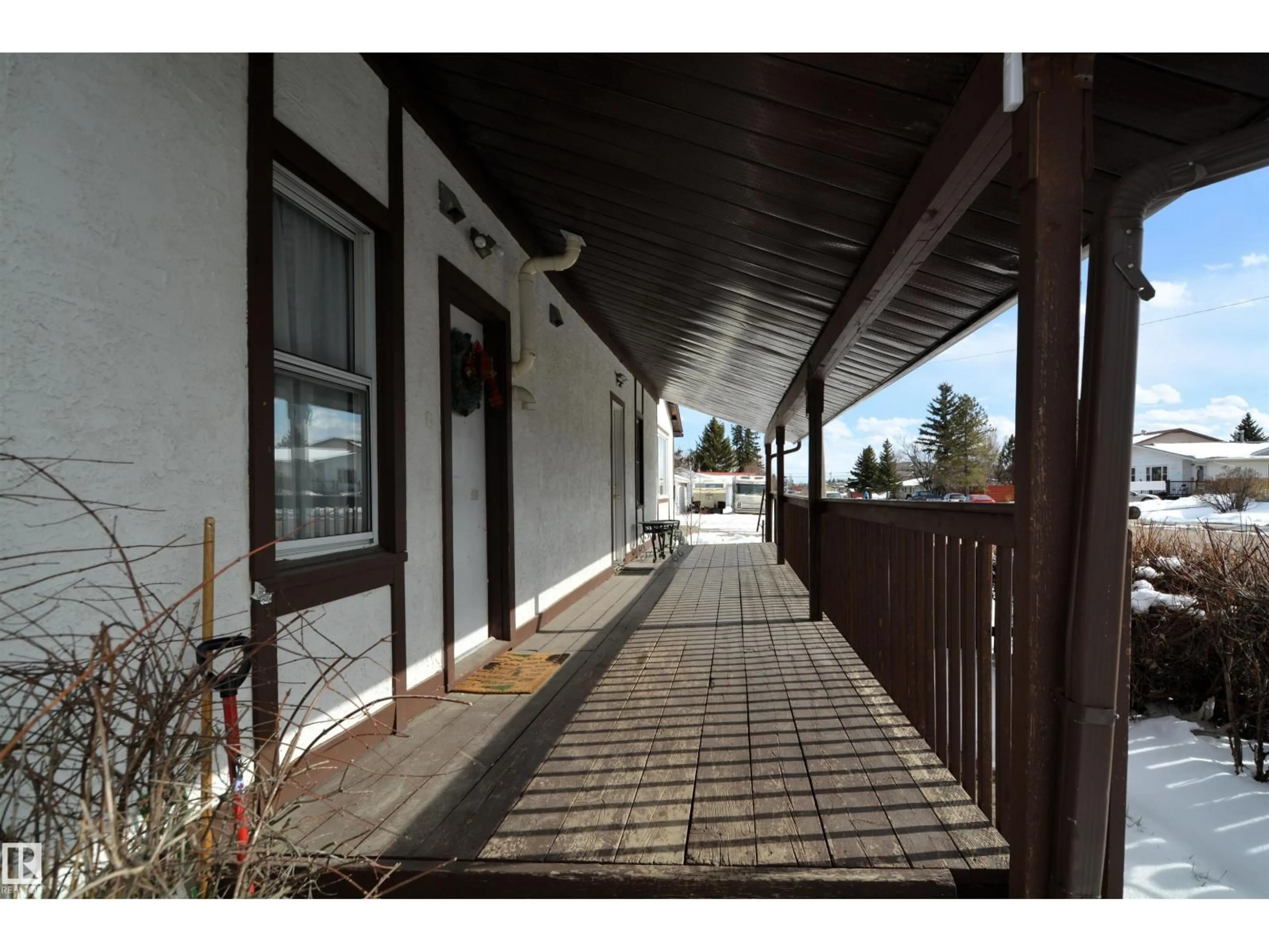 Patio, street for 5137 6TH AV, Edson Alberta T7E1J9