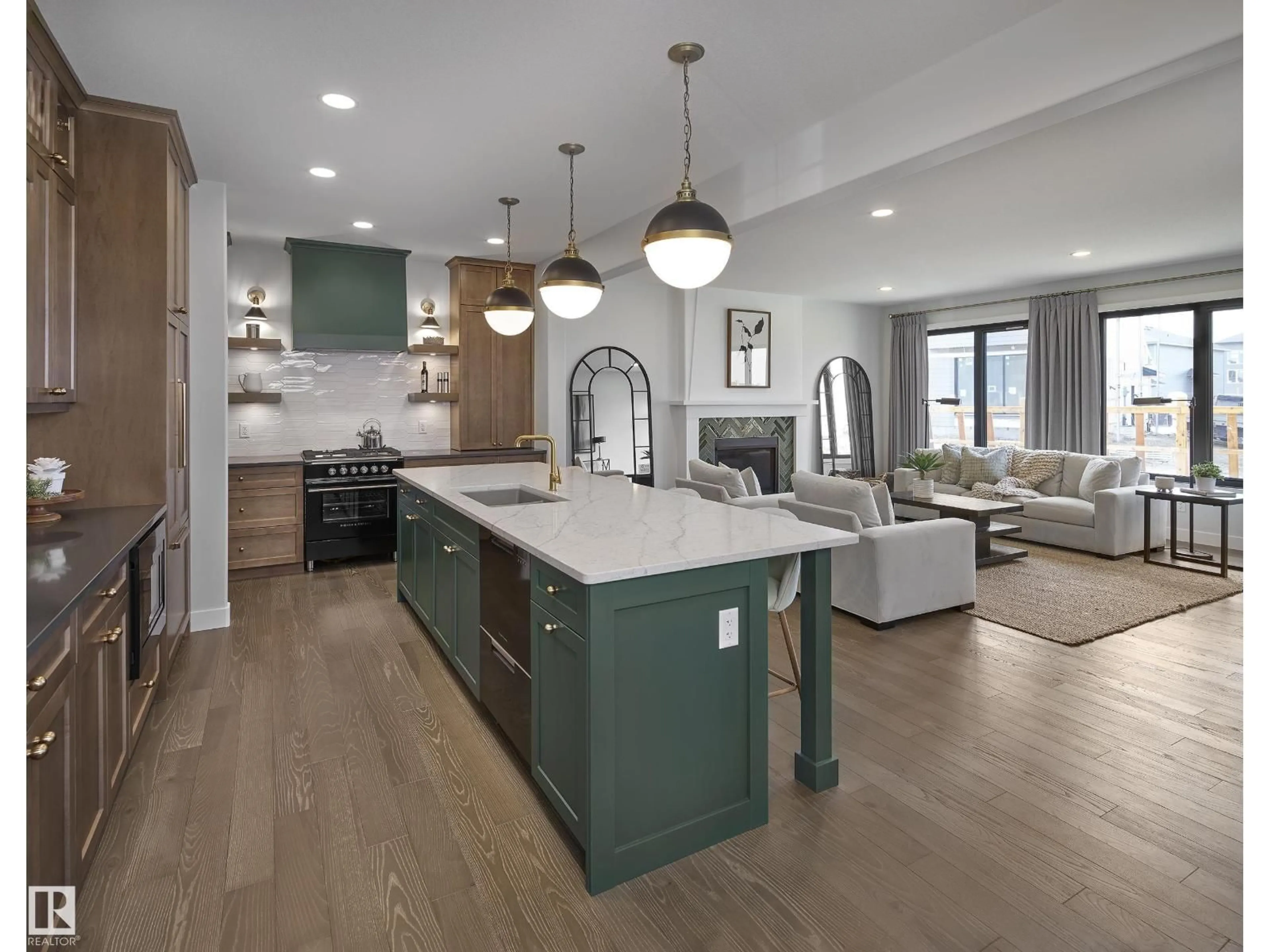 Open concept kitchen, unknown for 4640 CHEGWIN WYND, Edmonton Alberta T6W4A8