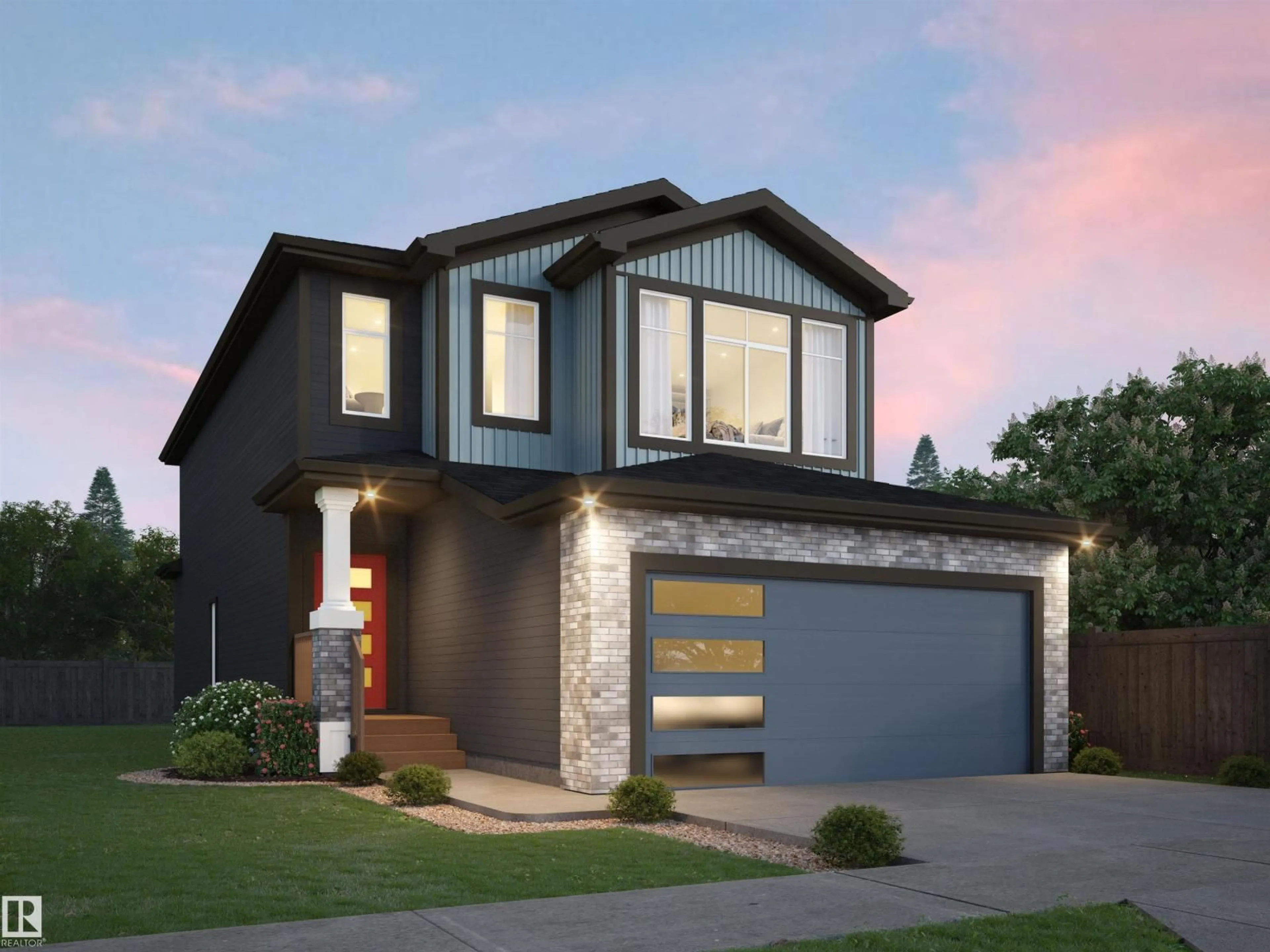 Home with brick exterior material, street for NW - 1725 CROSSBILL LO, Edmonton Alberta T5S0W3