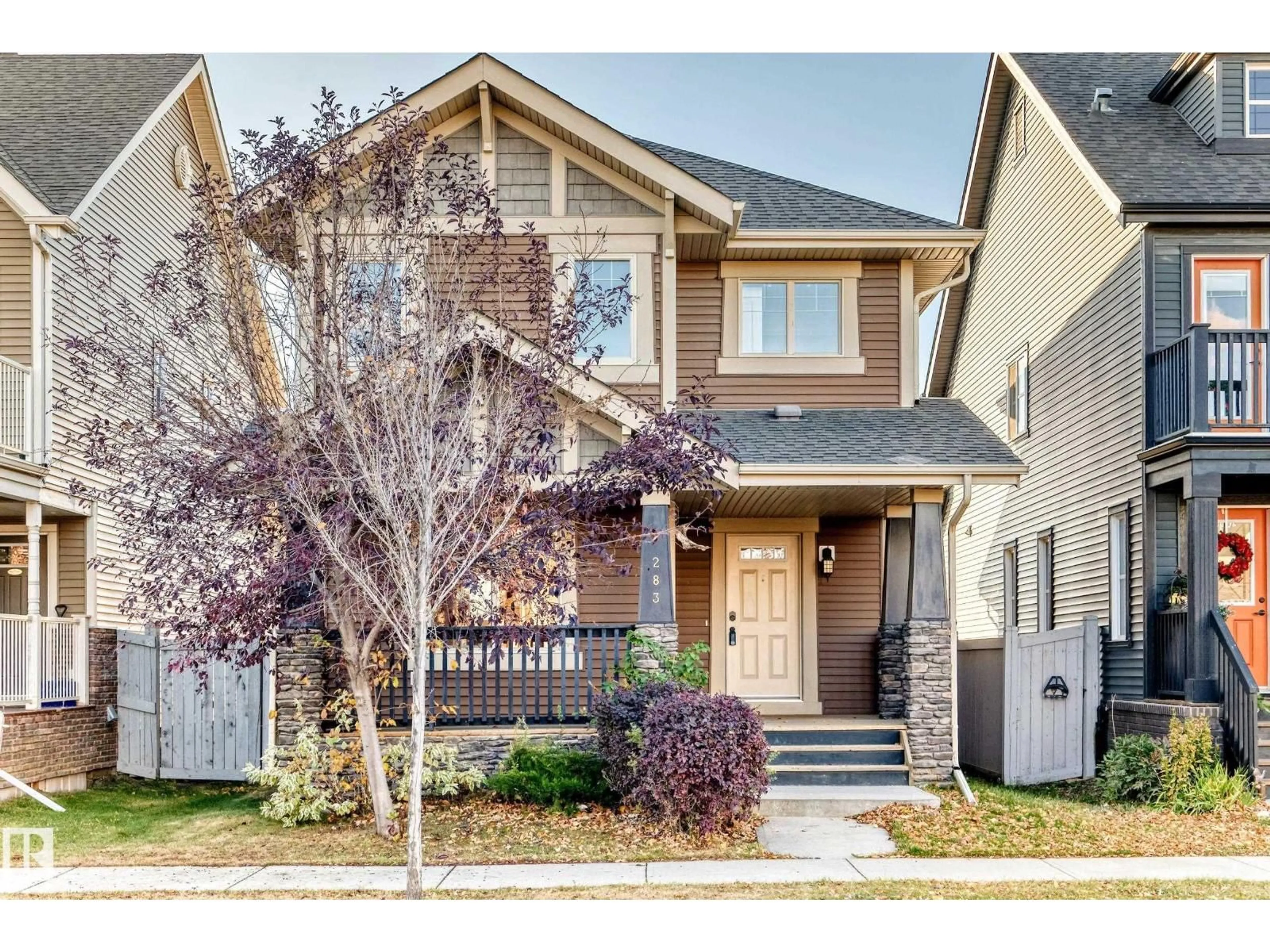 Home with brick exterior material, street for 283 GRIESBACH RD, Edmonton Alberta T5E6S2