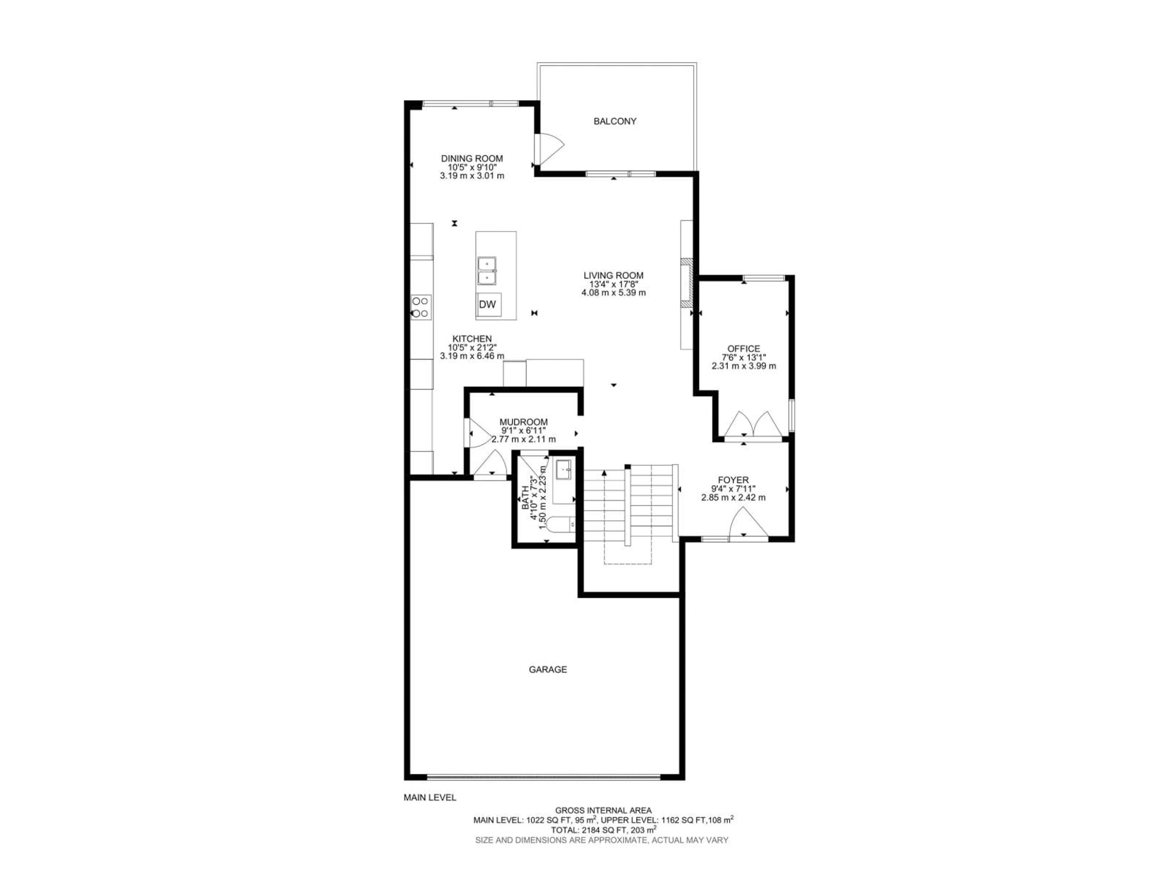 Floor plan for 142 EDGEWATER CI, Leduc Alberta T9E1K5